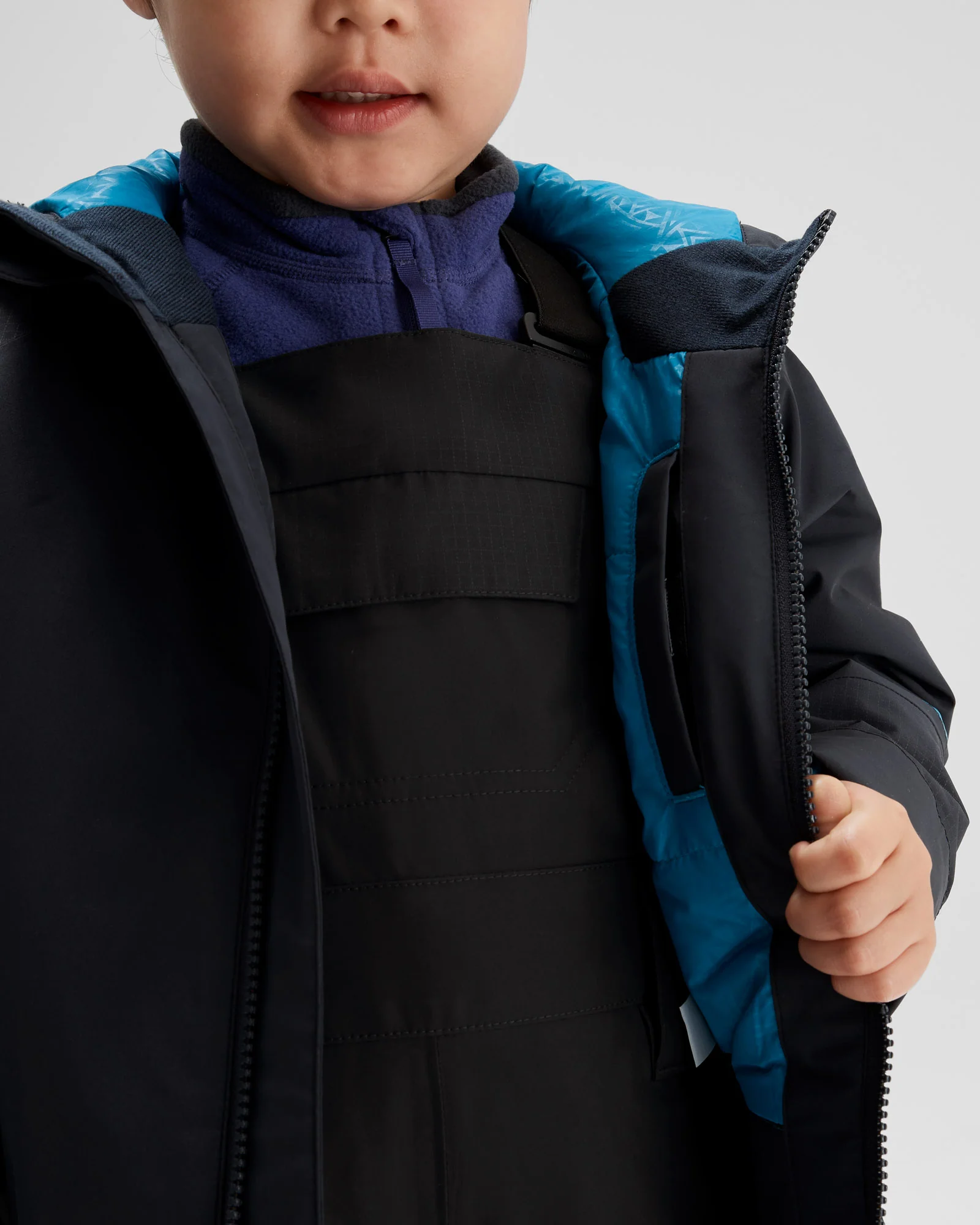 Kids' PWDR-Days 2L Insulated Snow Jacket - Meteor - Image 6