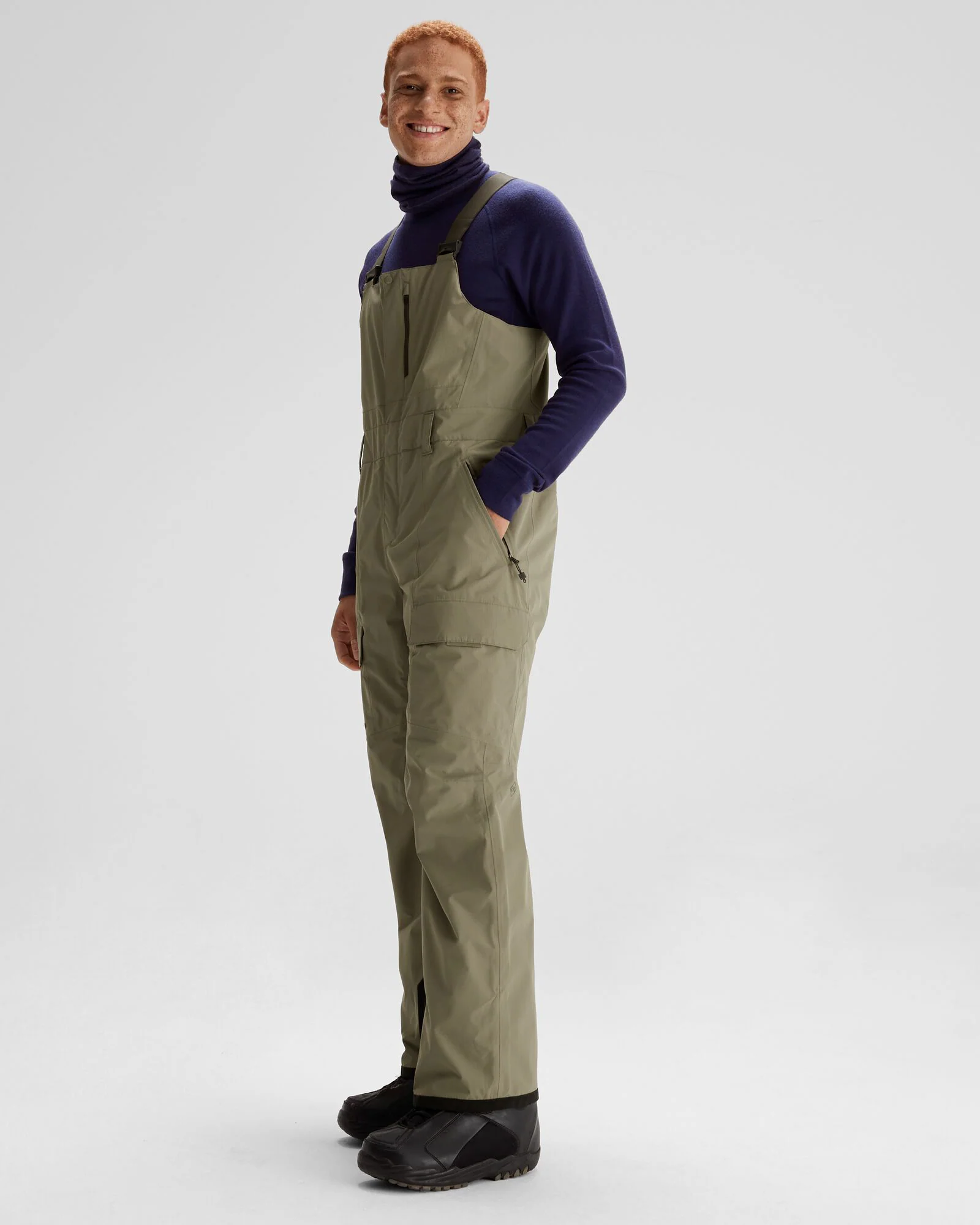 Men's PWDR-Days 2L Insulated Snow Bib - Beech - Image 2