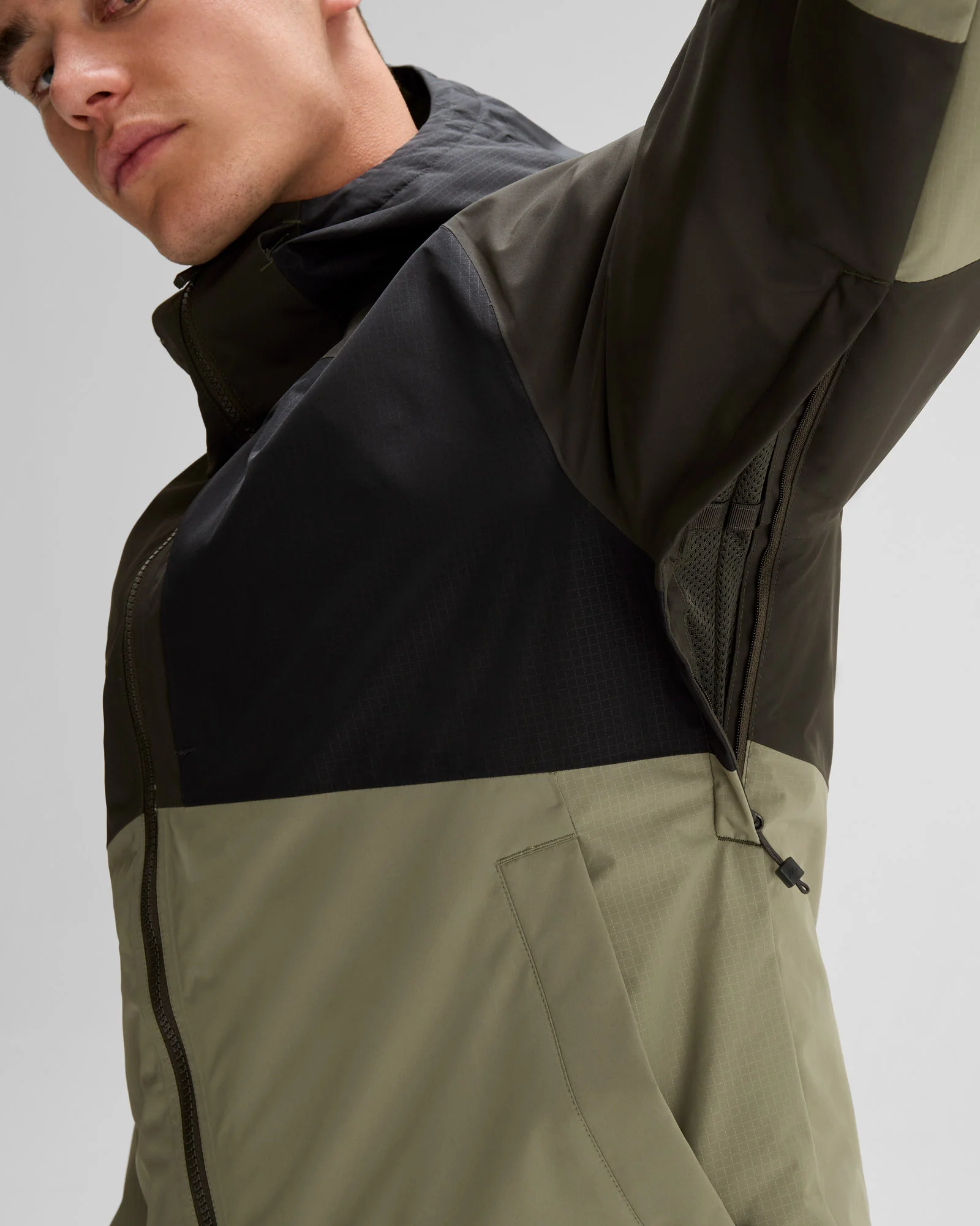 Men's PWDR-Days 2L Insulated Snow Jacket - Dark Moss/Beech - Image 11