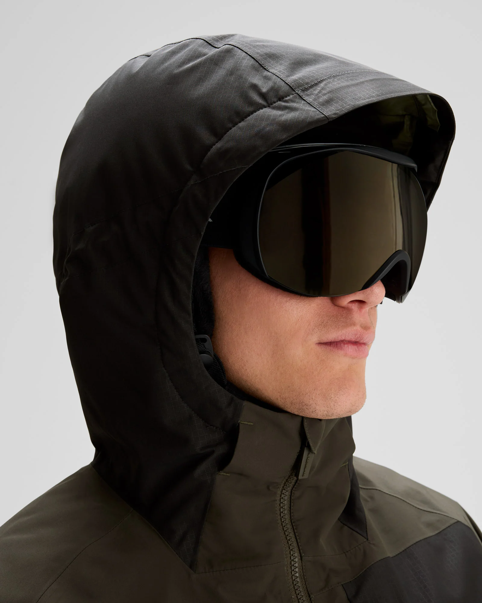 Men's PWDR-Days 2L Insulated Snow Jacket - Dark Moss/Beech - Image 7