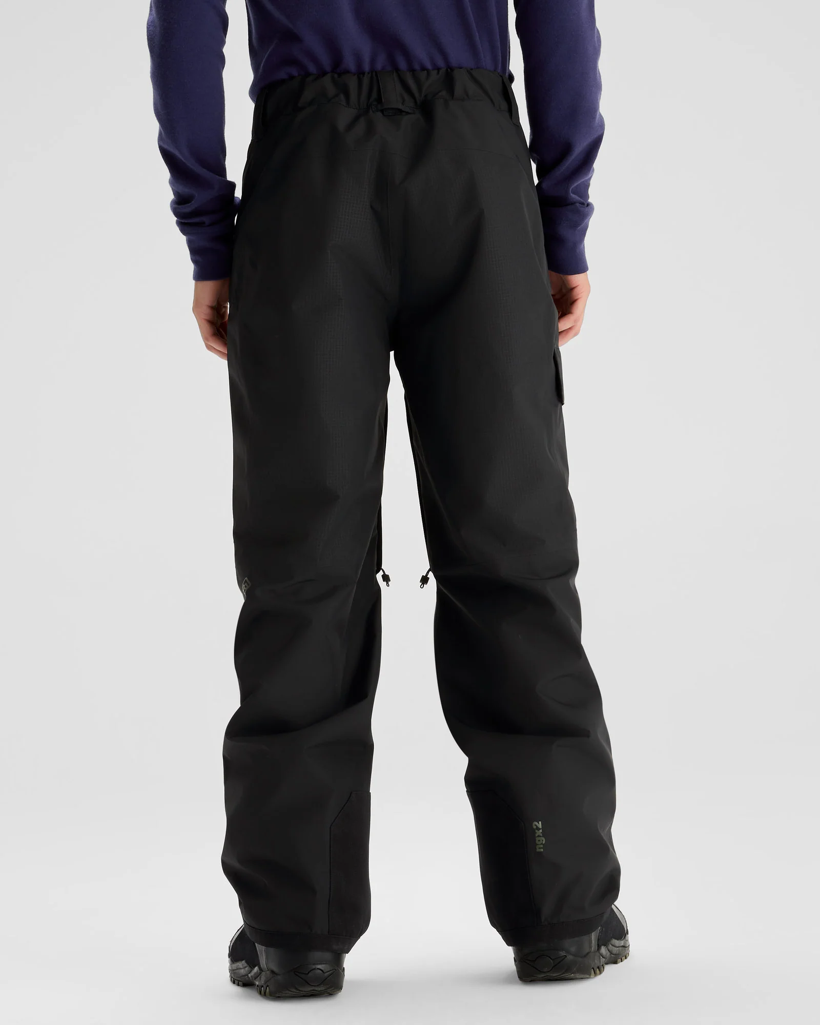 Men's PWDR-Days 2L Insulated Snow Pants - Black Stingray - Image 6