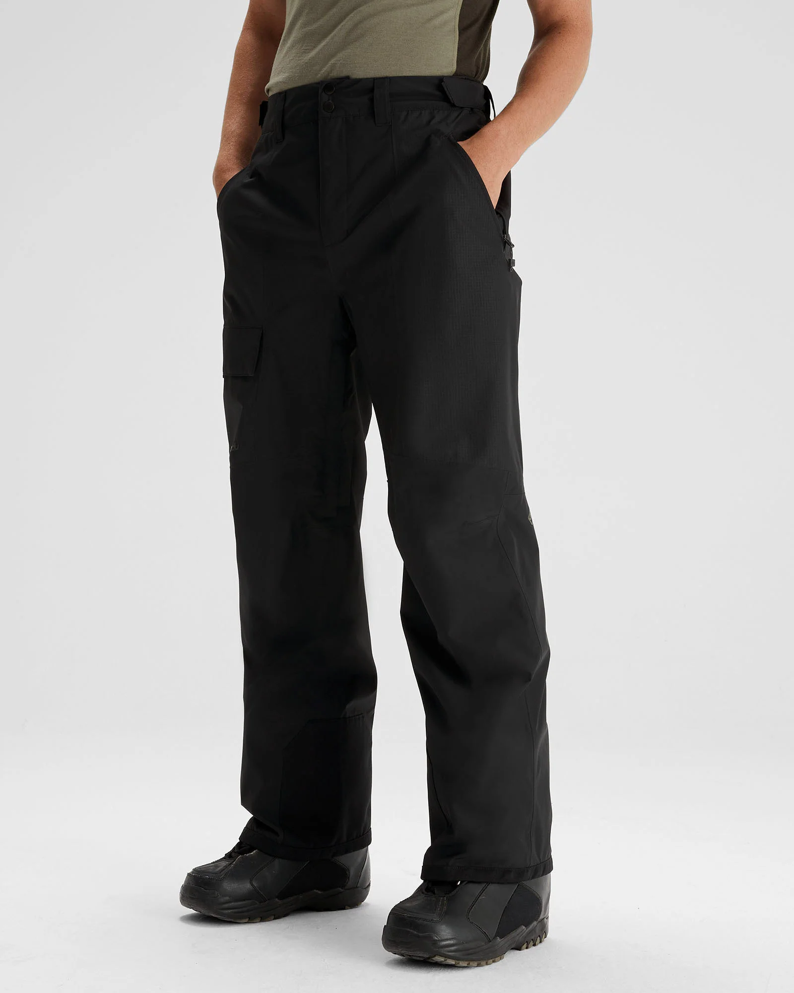 Men's PWDR-Days 2L Shell Snow Pants - Black Stingray - Image 3