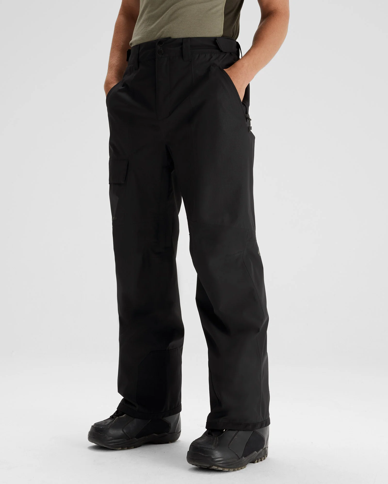 Men's PWDR-Days 2L Shell Snow Pants - Black Stingray - Image 4
