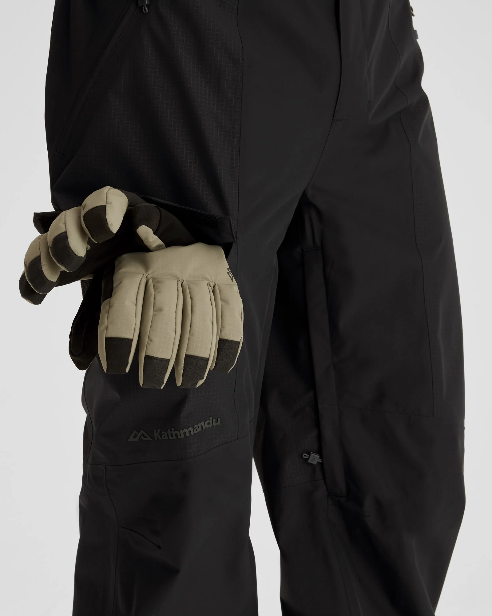 Men's PWDR-Days 2L Shell Snow Pants - Black Stingray - Image 7
