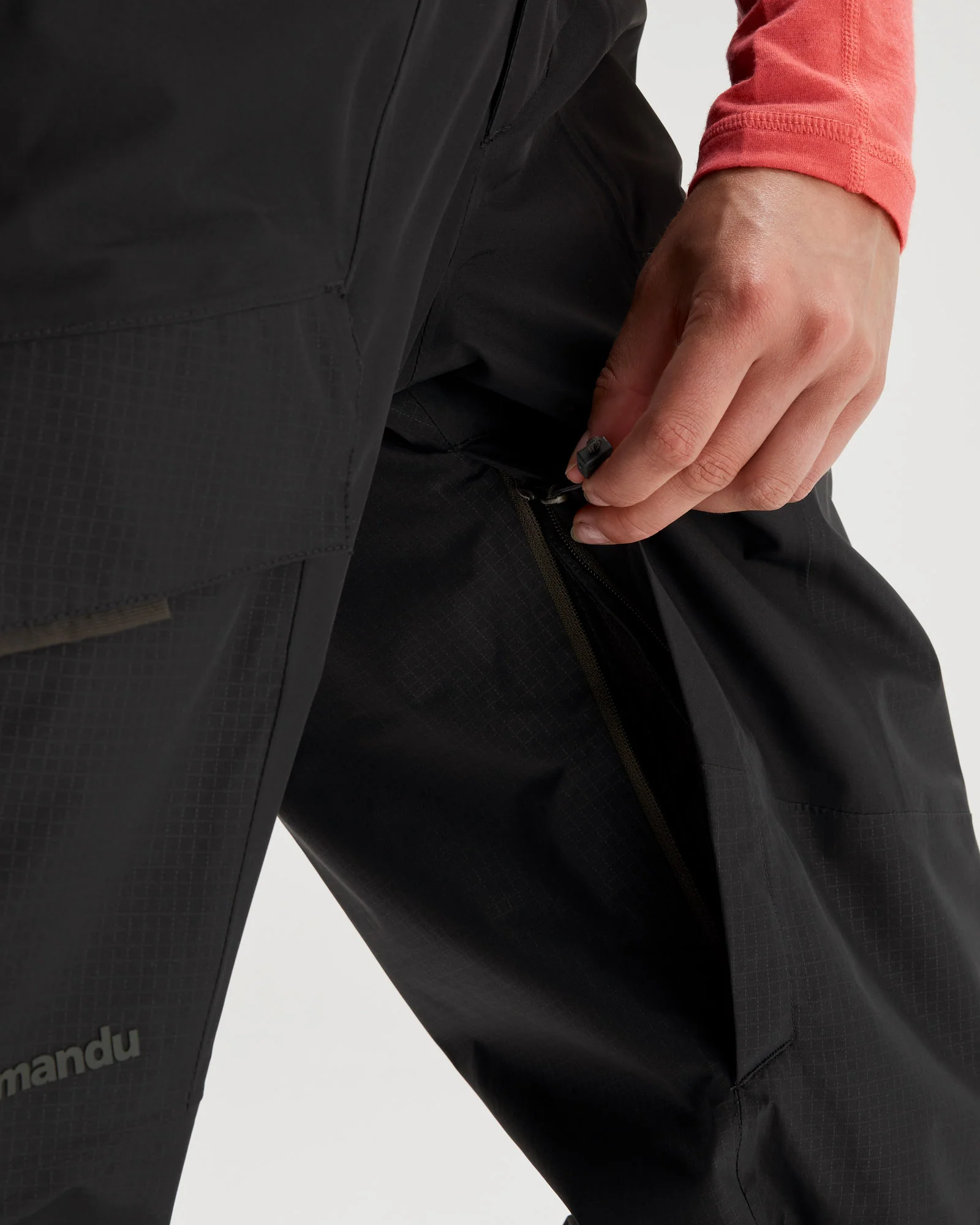Women's PWDR-Days 2L Shell Snow Pants - Black Stingray - Image 12