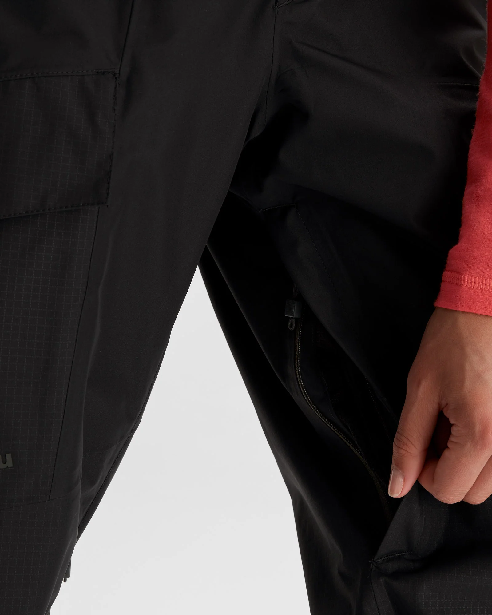 Women's PWDR-Days 2L Shell Snow Pants - Black Stingray - Image 16