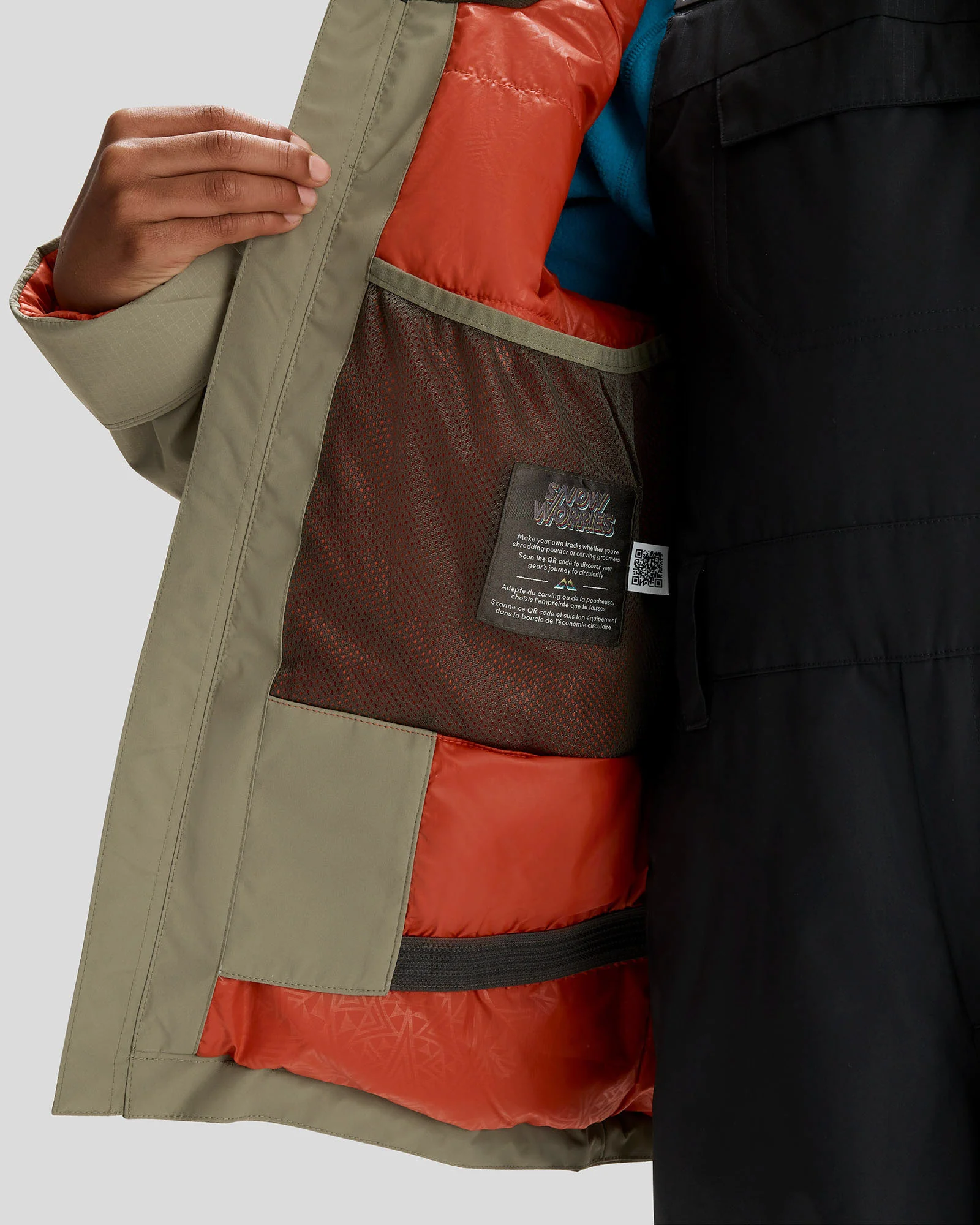 Boys' PWDR-Days 2L Insulated Snow Jacket - Beech - Image 6