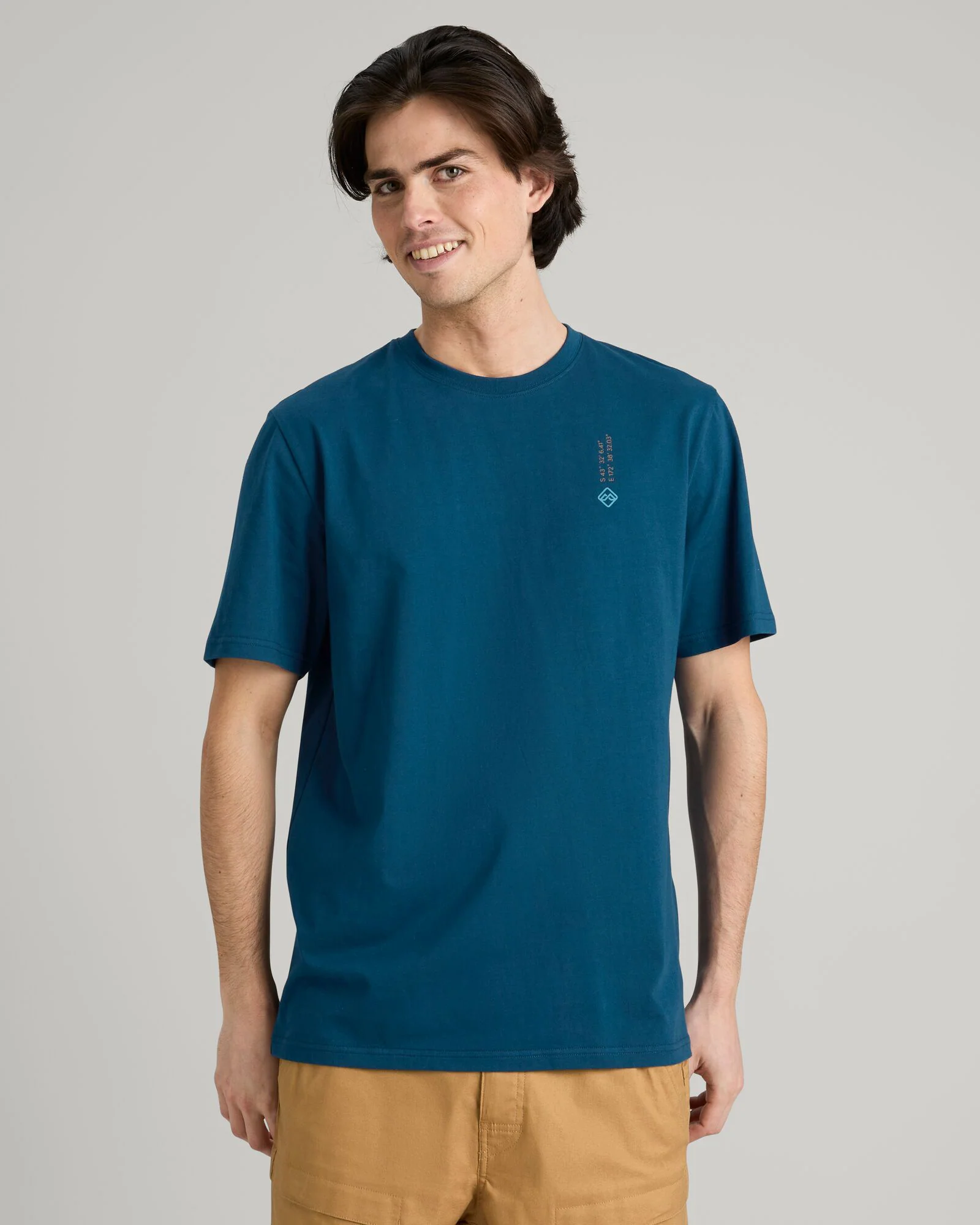 Men's Ride the River Organic Cotton T-shirt - Undertow