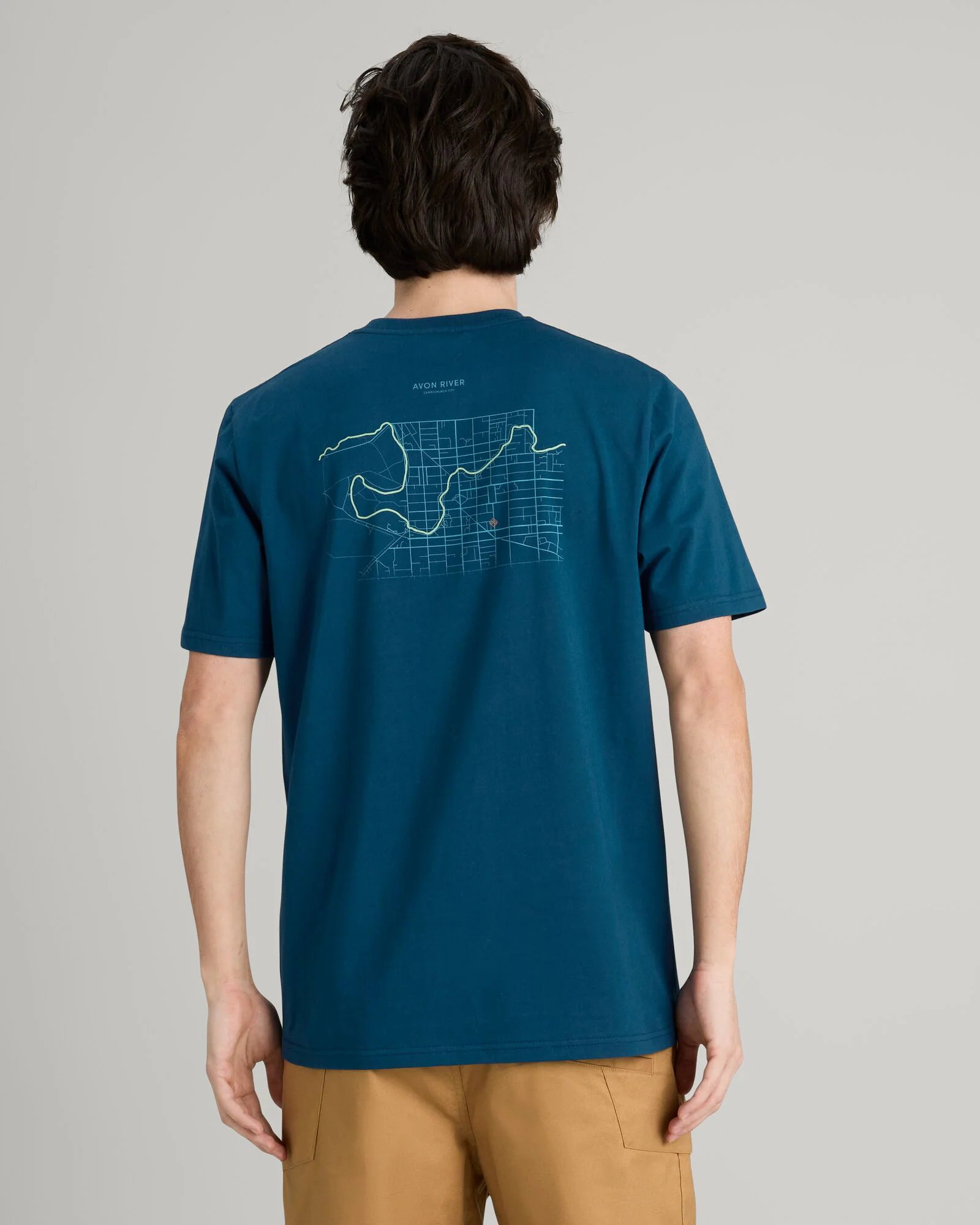 Men's Ride the River Organic Cotton T-shirt - Undertow - Image 4
