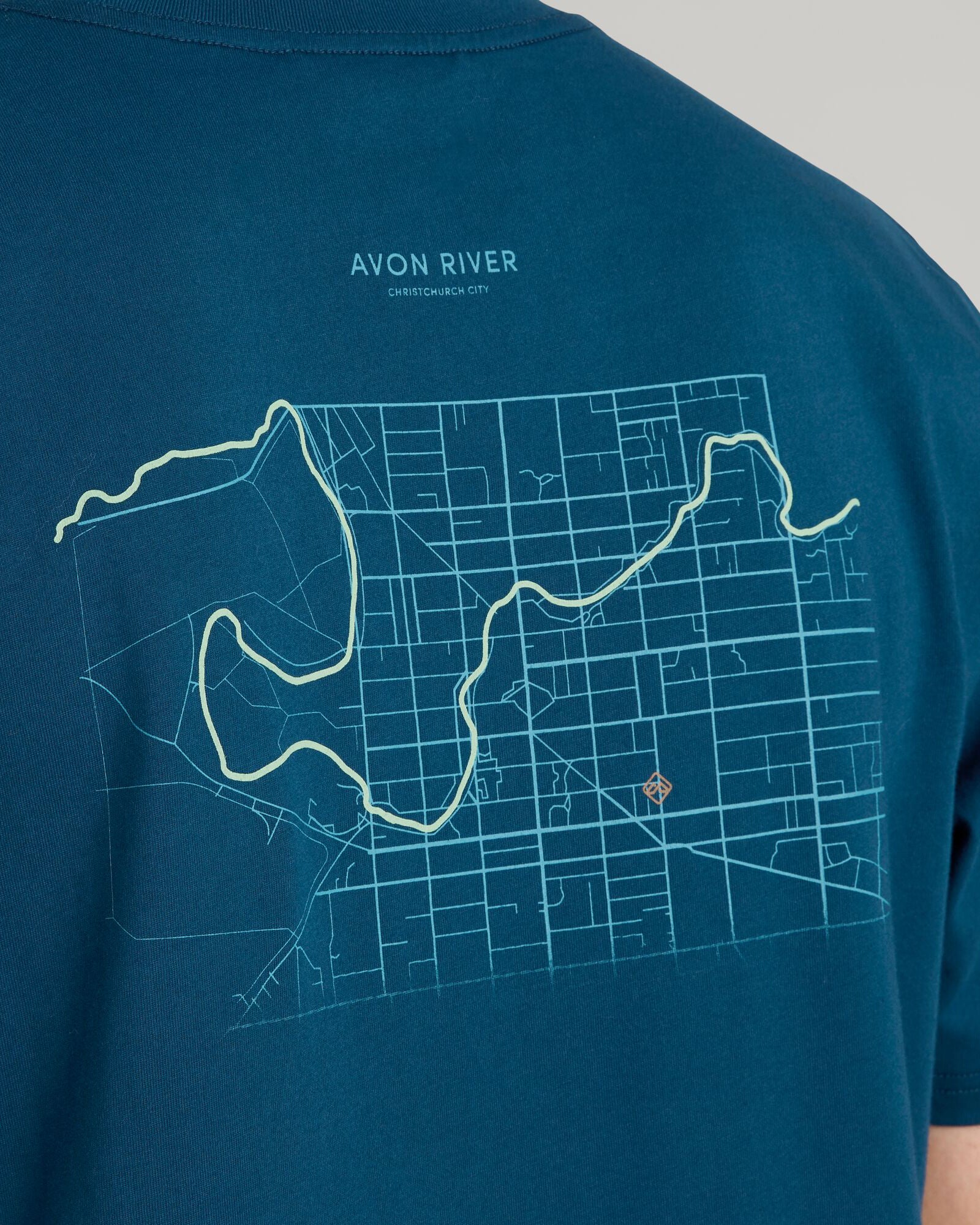 Men's Ride the River Organic Cotton T-shirt - Undertow - Image 8