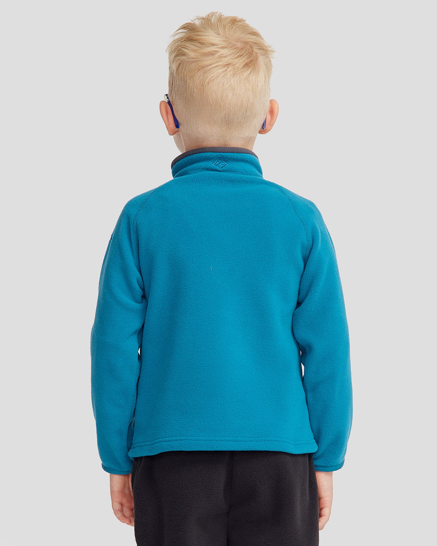 Kids Ridge 100 Primaloft Pullover - Dark Eddy - Image 3