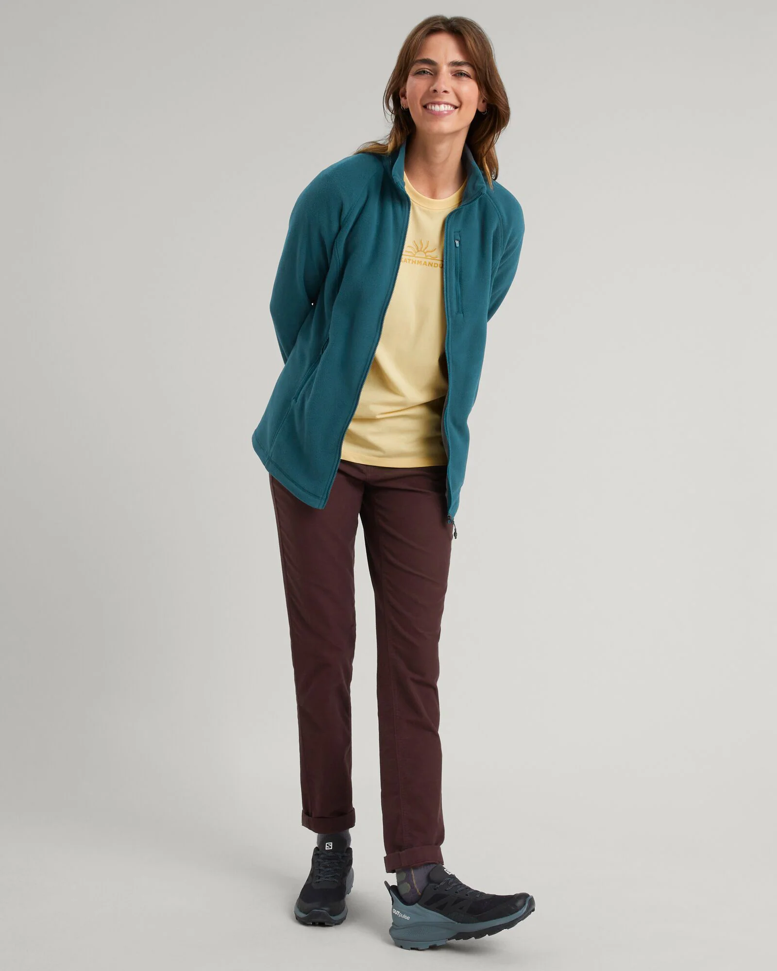 Women's Ridge 100 PrimaLoft Bio Fleece Jacket - Deep Lagoon - Image 2