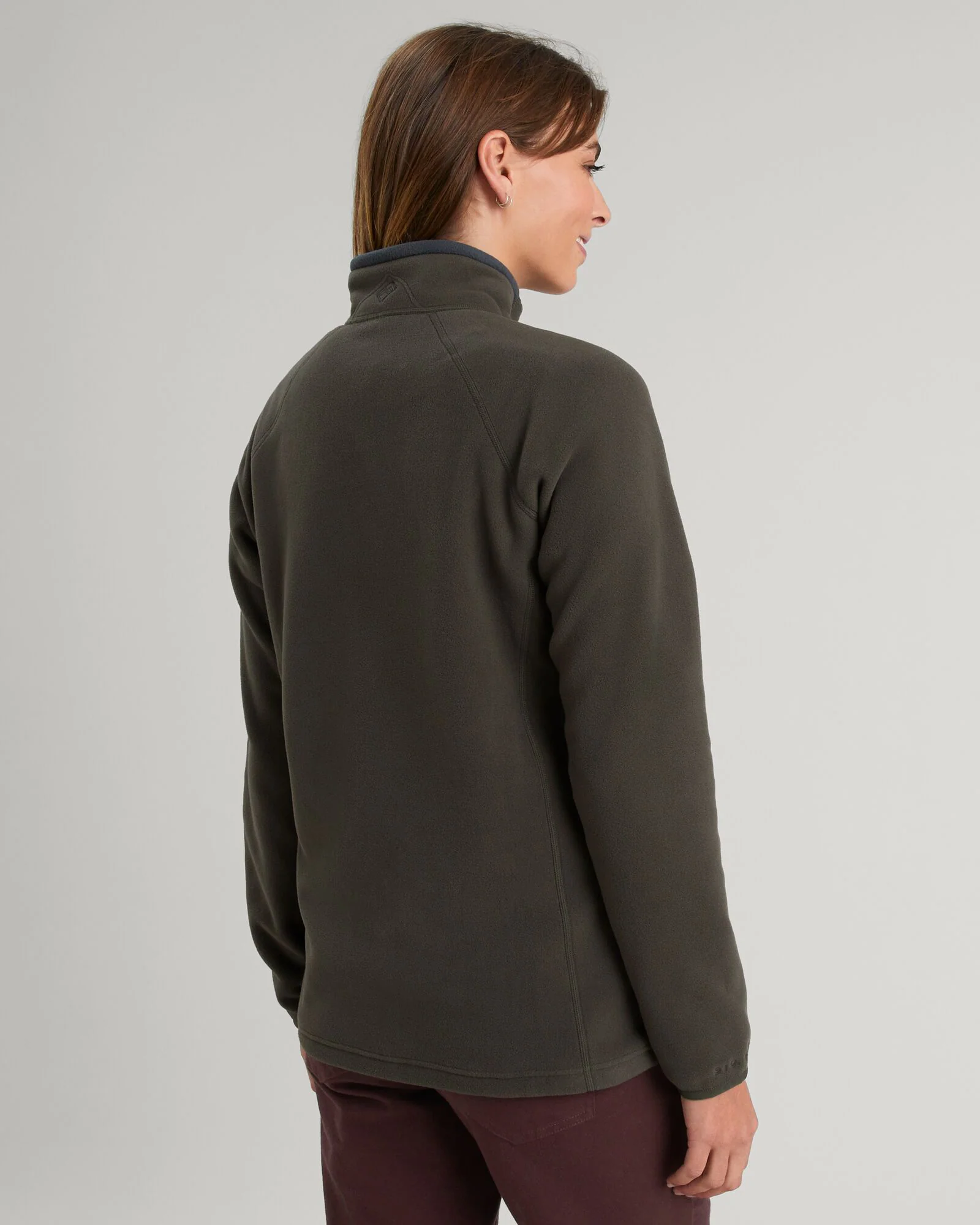 Women's Ridge 100 PrimaLoft Bio Pullover - Dark Moss - Image 4