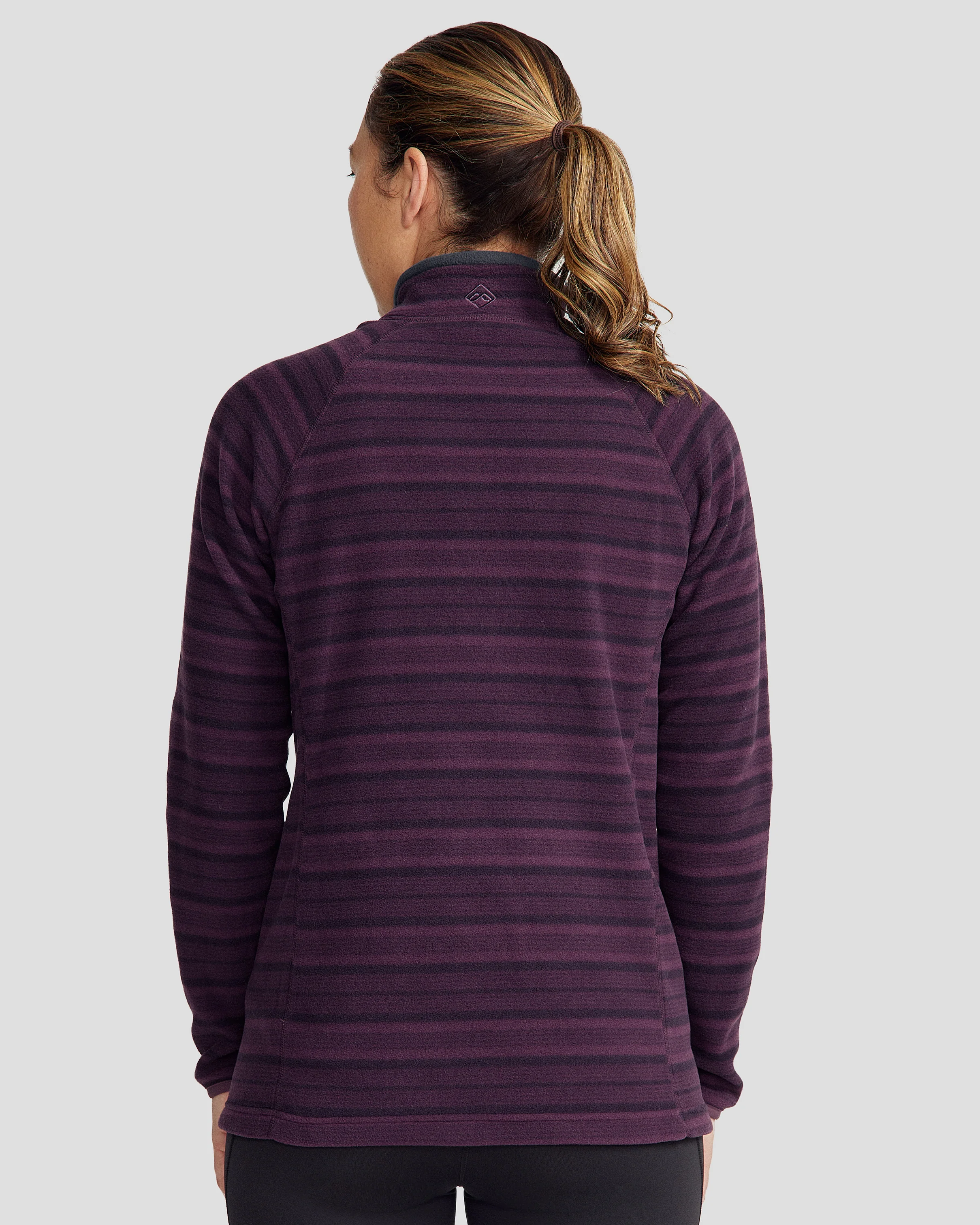 Women's Ridge 100 Primaloft Pullover - Jam Stripe - Image 4