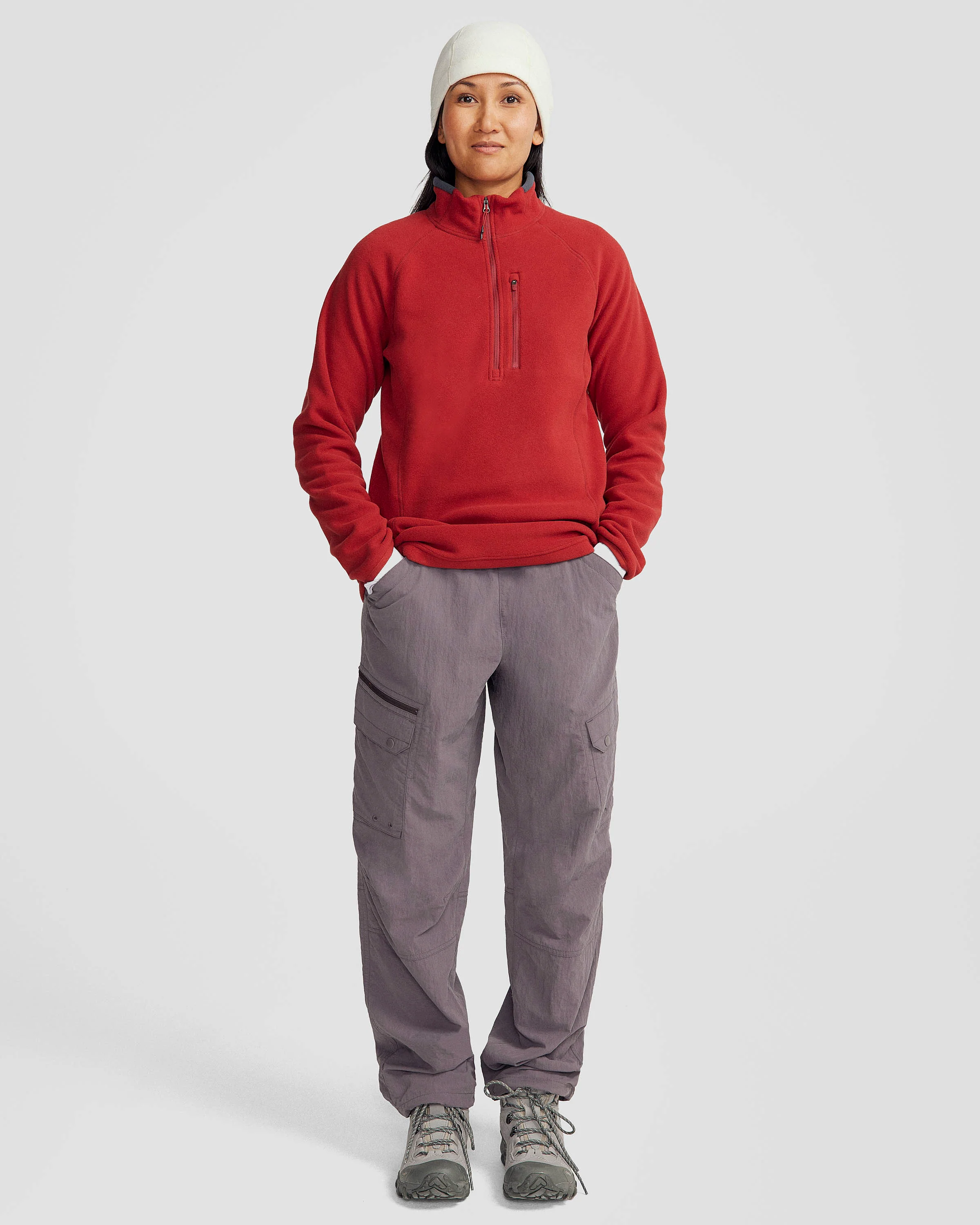 Women's Ridge 100 PrimaLoft Bio Pullover - Pinot - Image 2