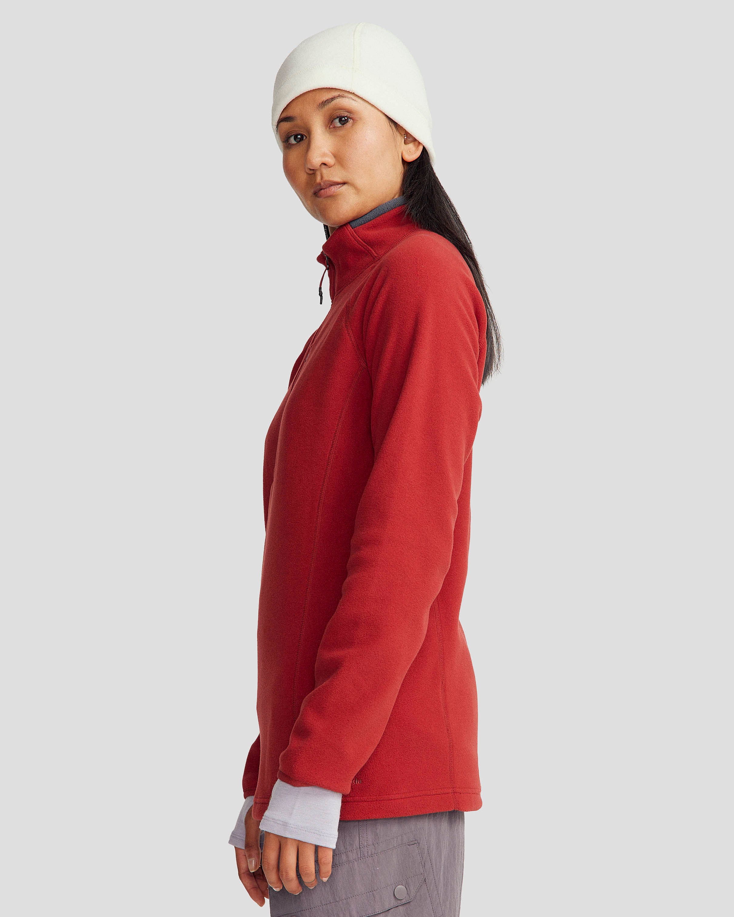 Women's Ridge 100 PrimaLoft Bio Pullover - Pinot - Image 3
