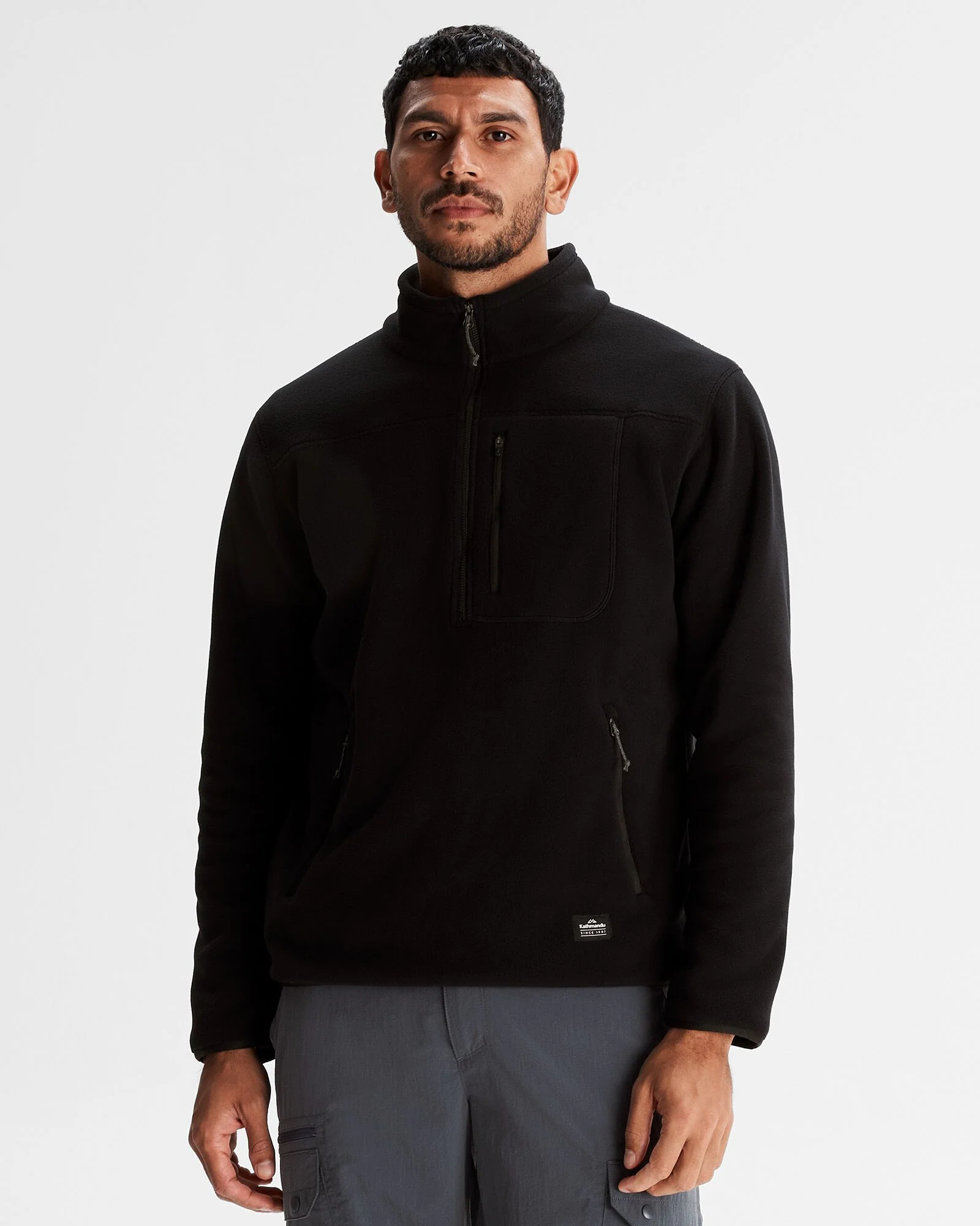 Men's Retro Ridge 200 PrimaLoft Pullover - Black