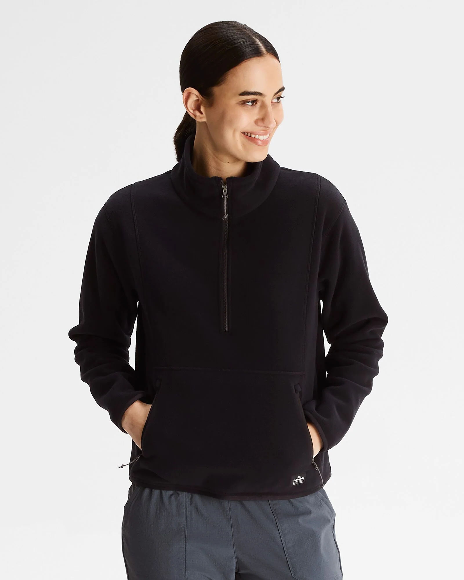 Retro Ridge 200 Women's PrimaLoft Pullover - Black