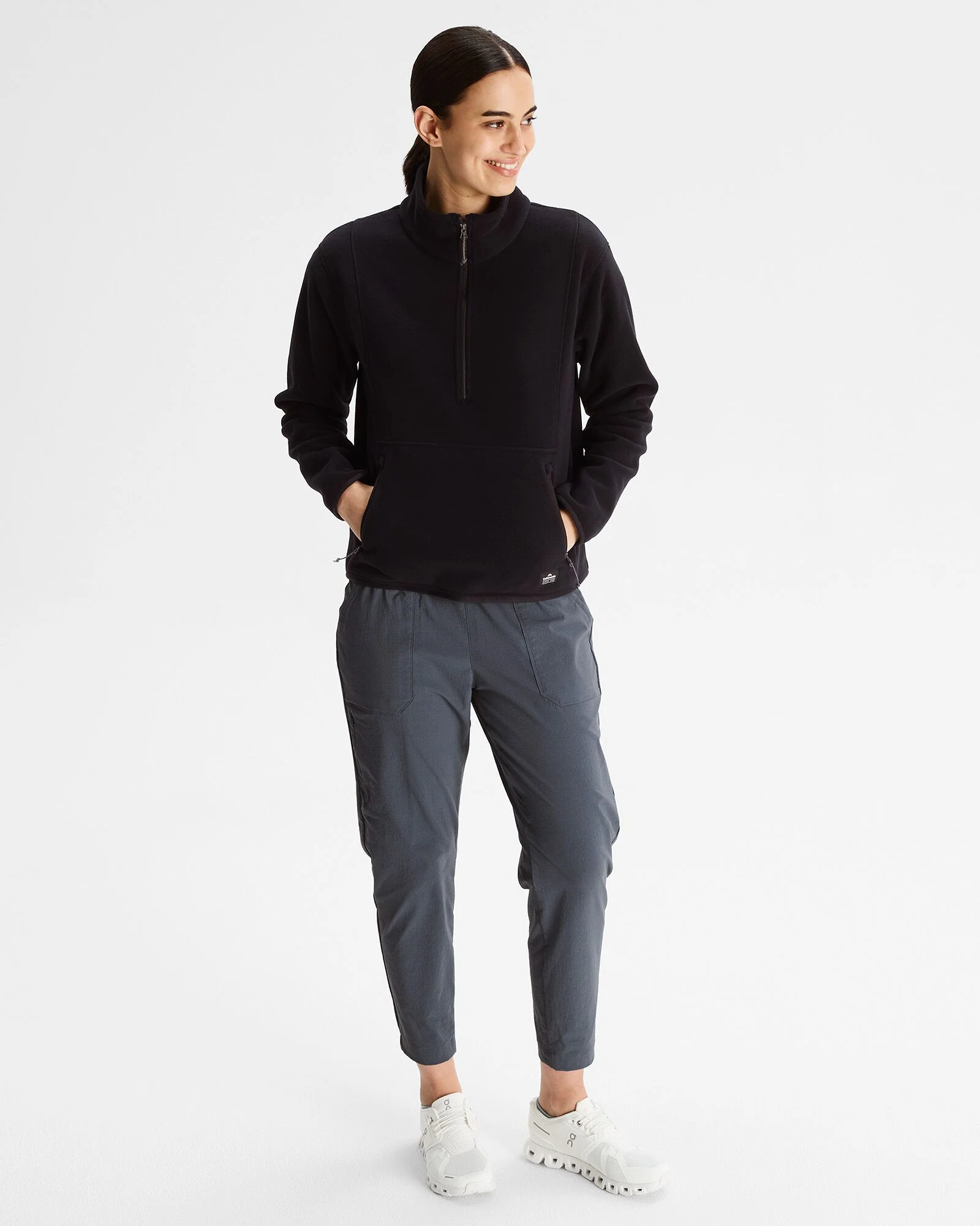 Retro Ridge 200 Women's PrimaLoft Pullover - Black - Image 2