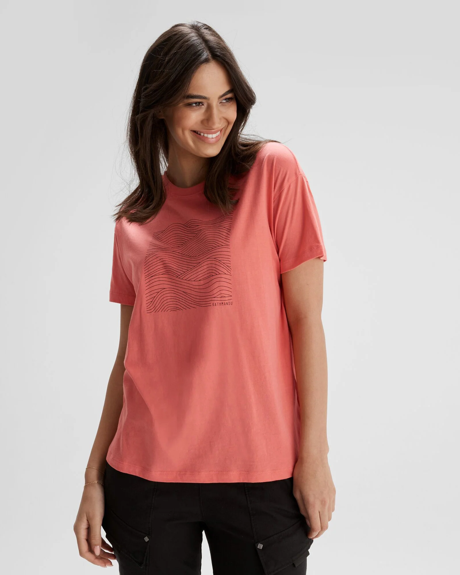 Women's Ripple Organic Cotton T-shirt - Fruity