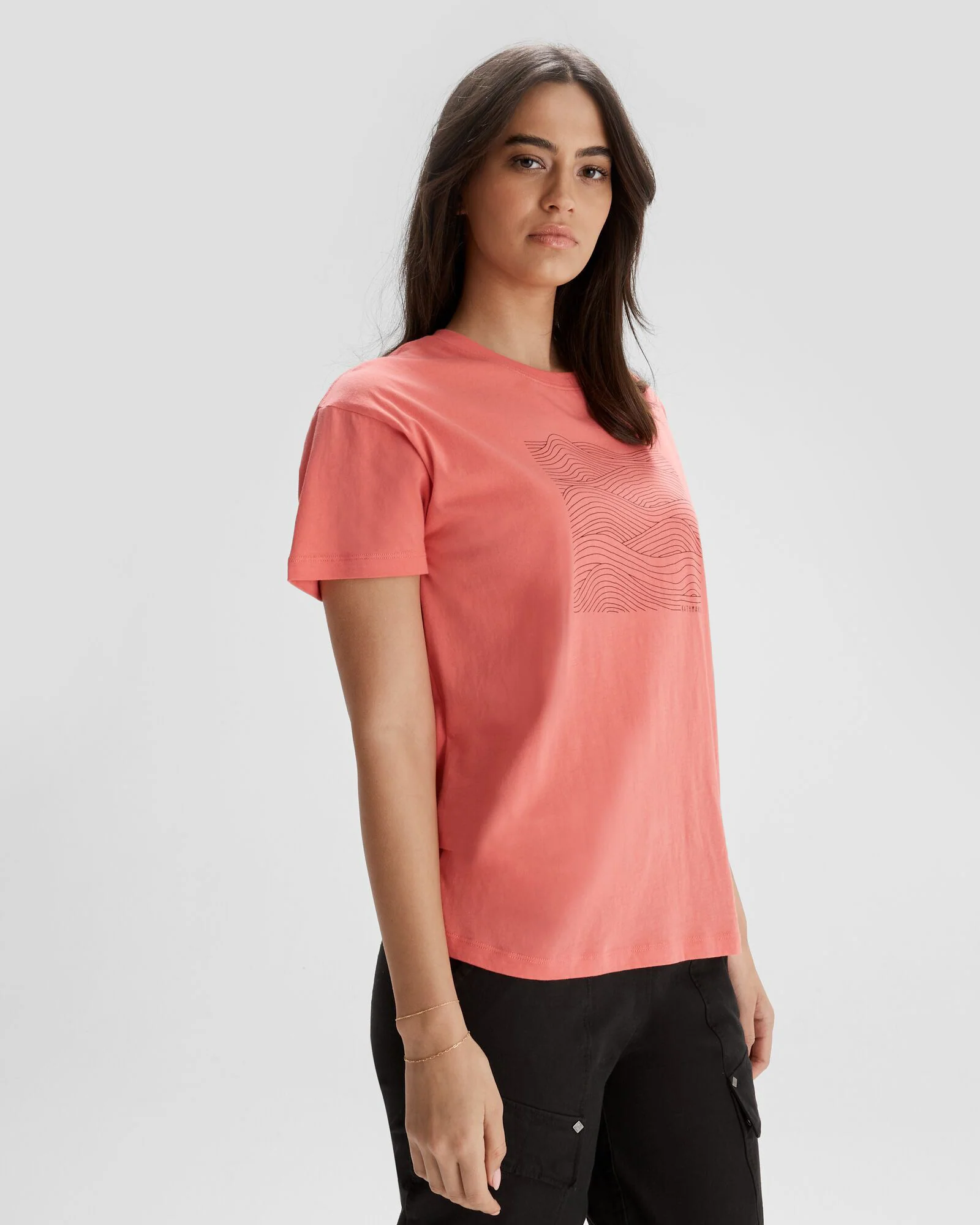 Women's Ripple Organic Cotton T-shirt - Fruity - Image 3