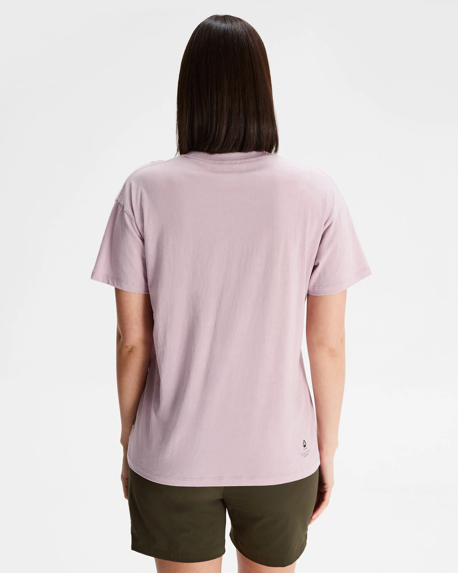 Women's Ripple Organic Cotton T-shirt - Lupin Field - Image 3