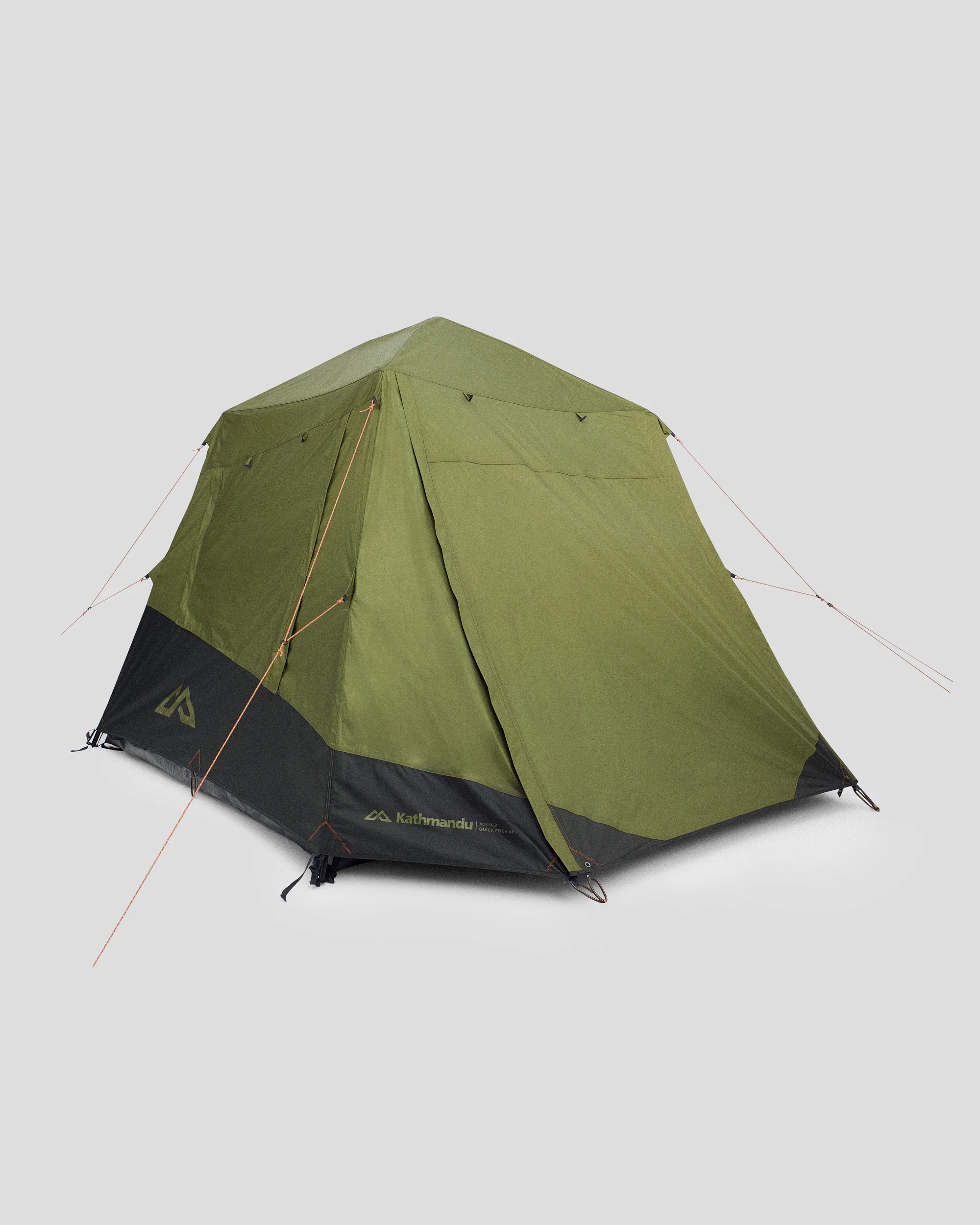 Roamer Quick Pitch Tent - 4 Person - Dark Fern/ Dark Moss - Image 3