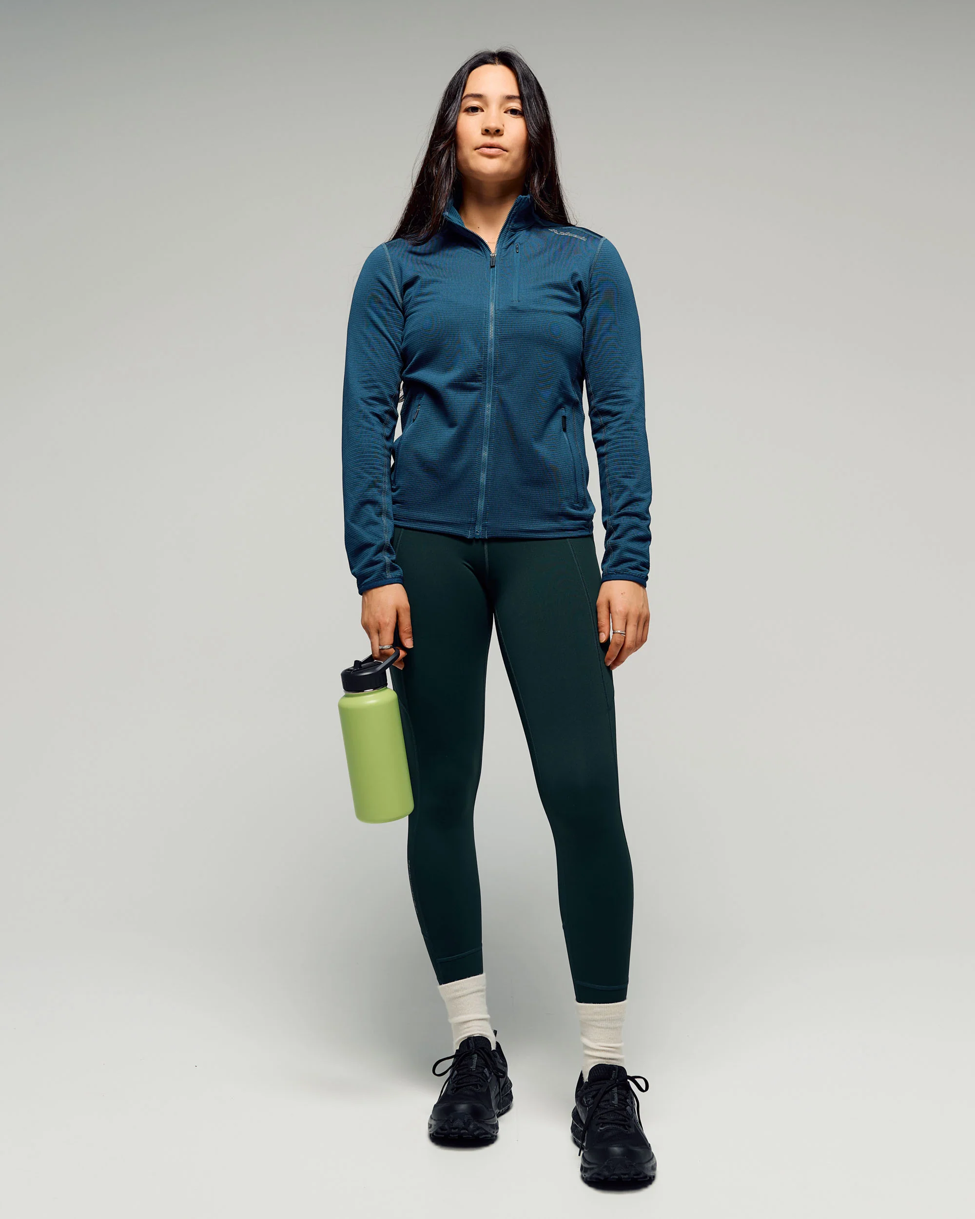 Women's Seeker Fleece Jacket - Deep Lagoon - Image 3