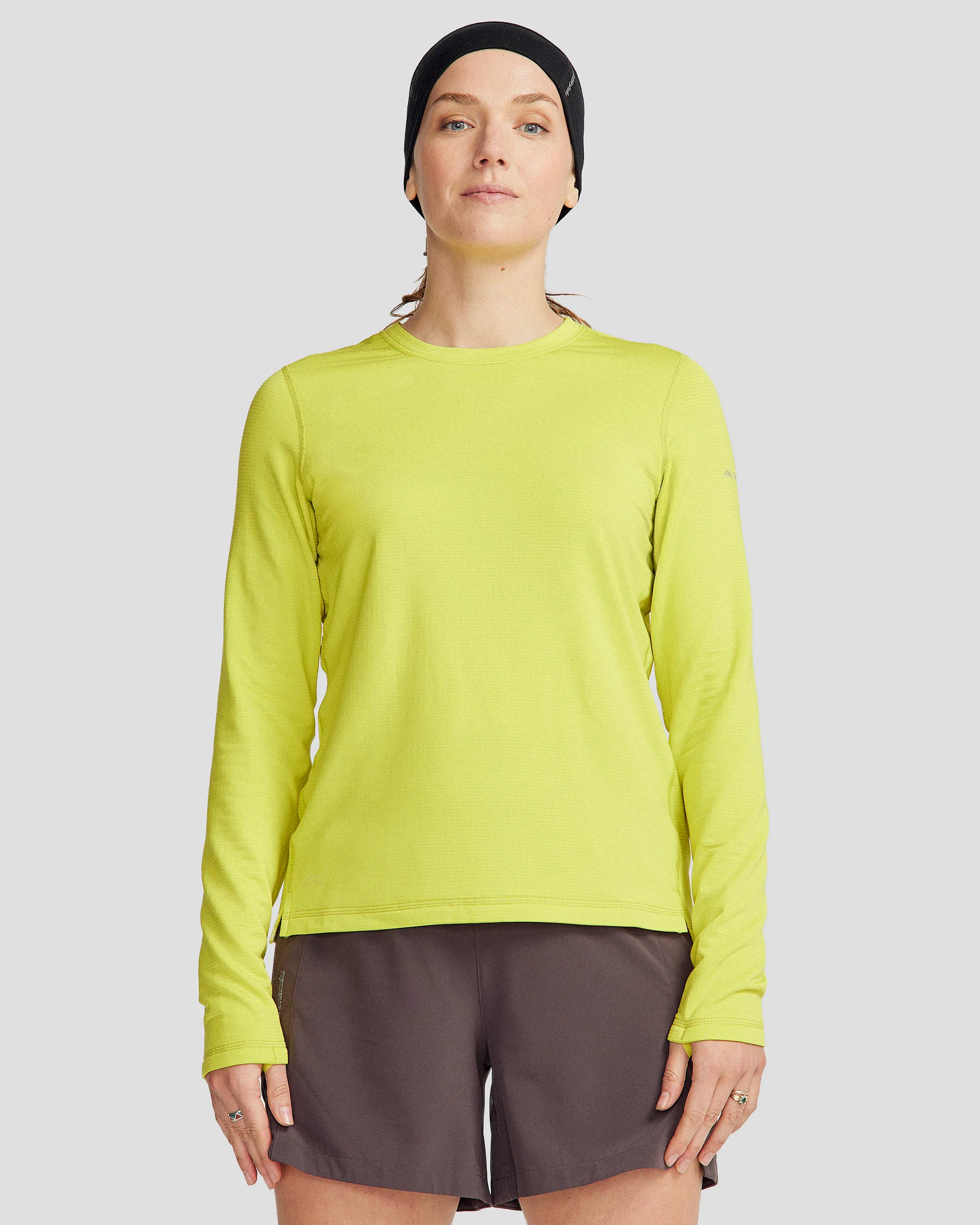Women's Seeker Fleece Long Sleeve Top - Bright Moss