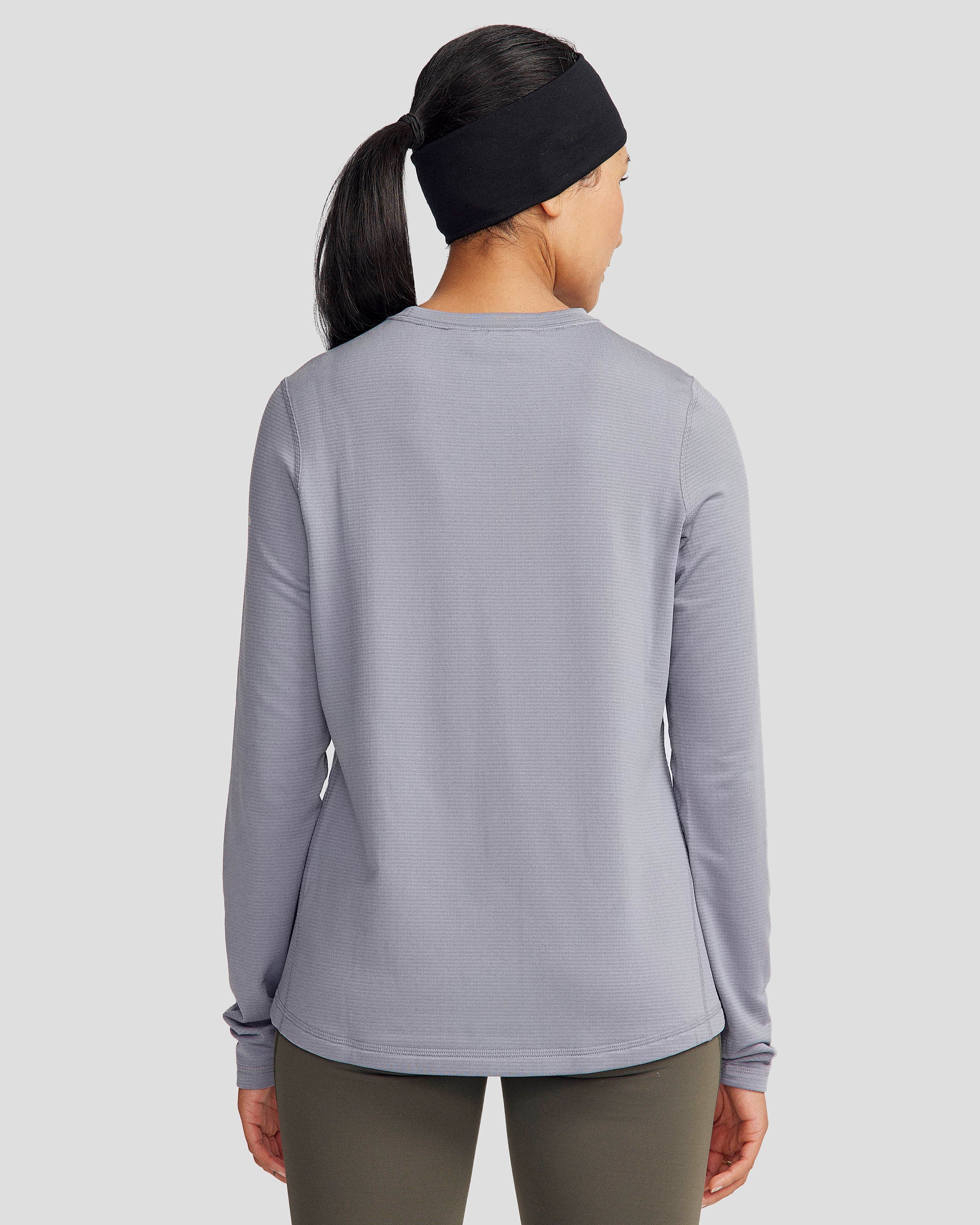 Women's Seeker Fleece Long Sleeve Top - Dark Haze - Image 3