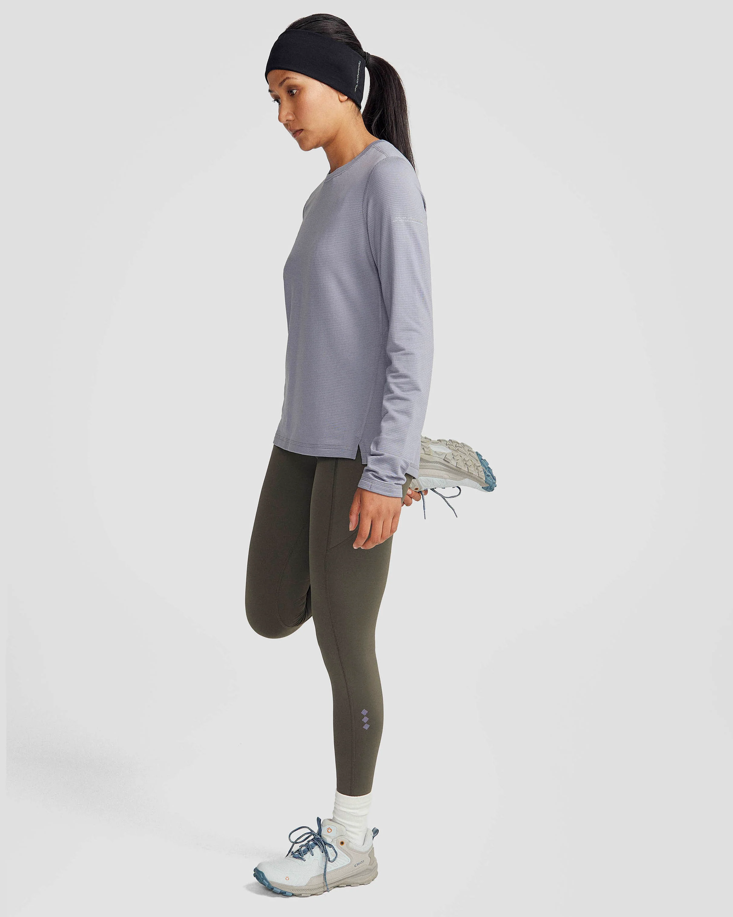 Women's Seeker Fleece Long Sleeve Top - Dark Haze - Image 4