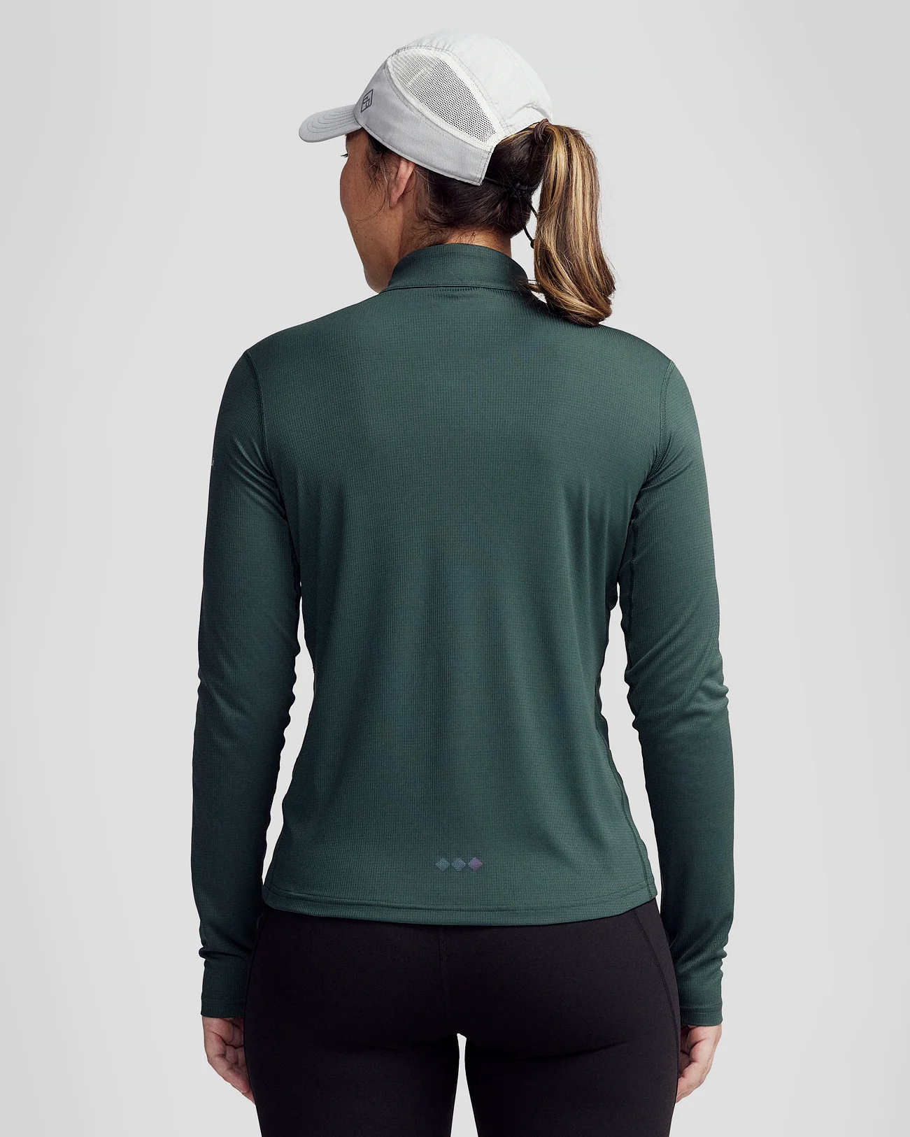 Women's Seeker Quarter Zip Top - Deep Forest - Image 5