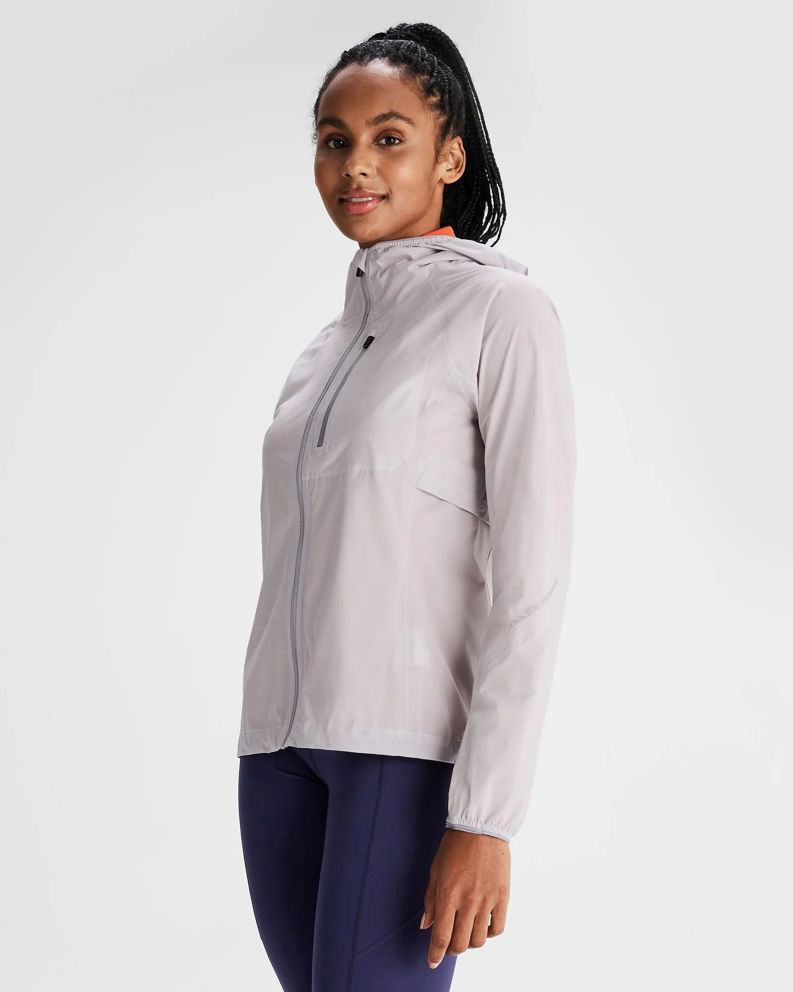 Women's Seeker 2.5L Rain Jacket - Dove - Image 4