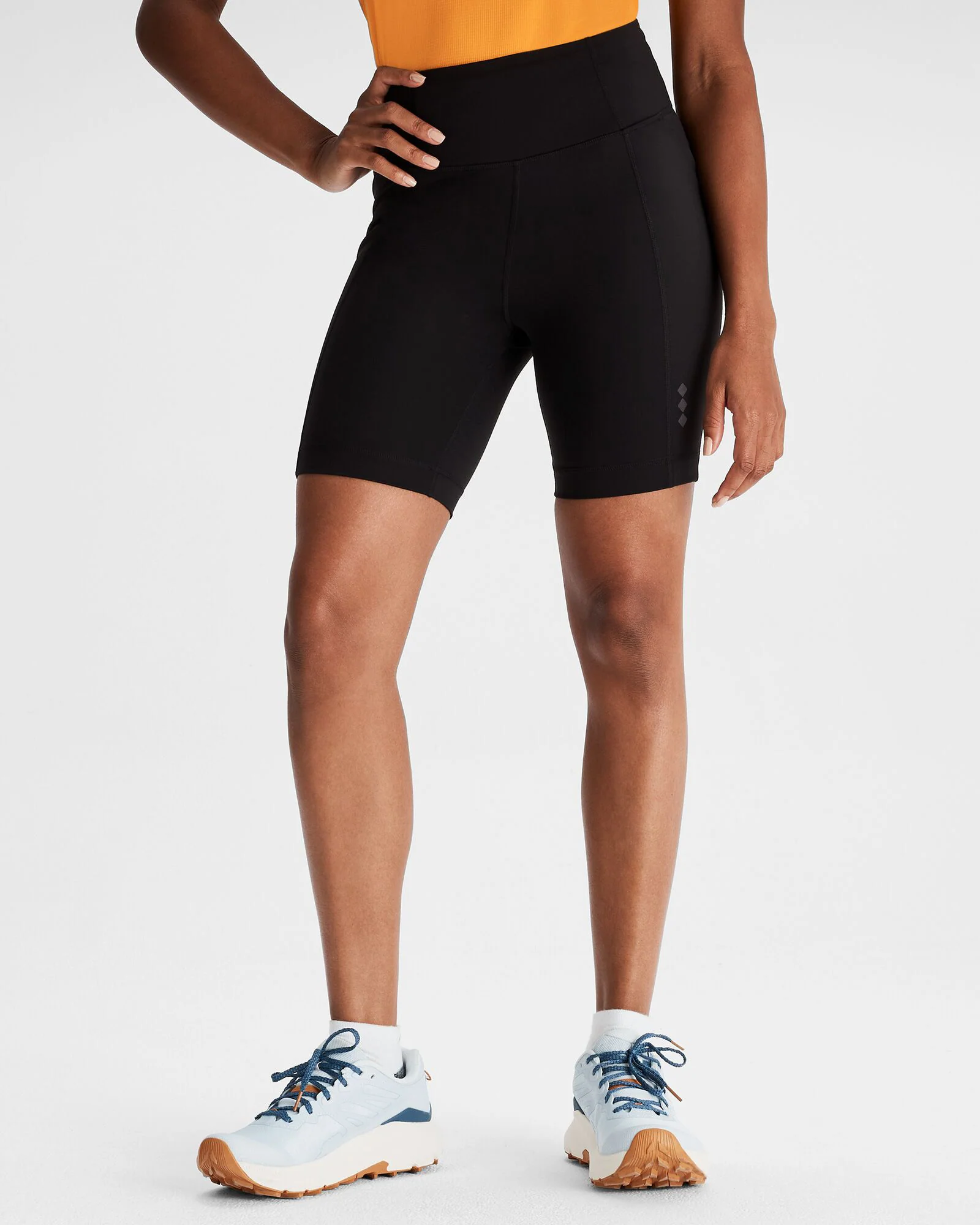 Women's Seeker 7 inch Tight Shorts - Black Stingray