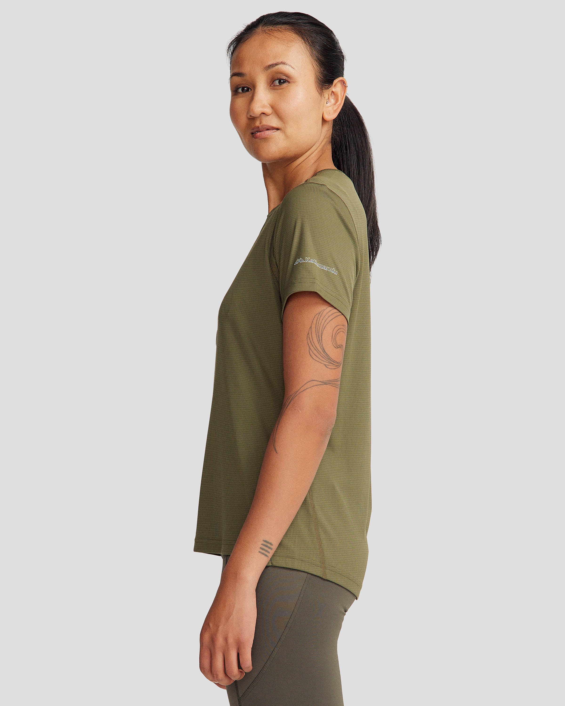 Women's Seeker T-shirt - Light Moss - Image 3