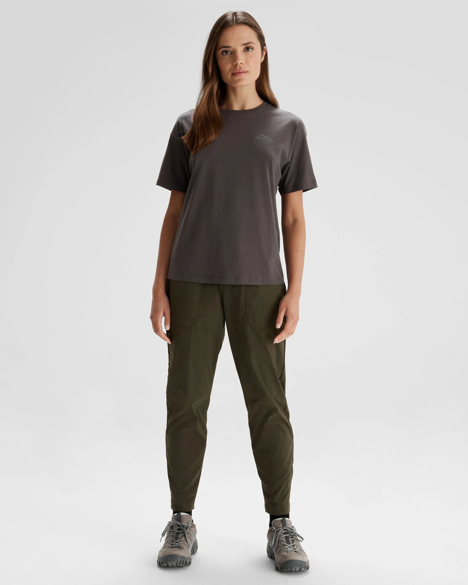 Women's Simon Beck Organic Cotton T-shirt  - Metal