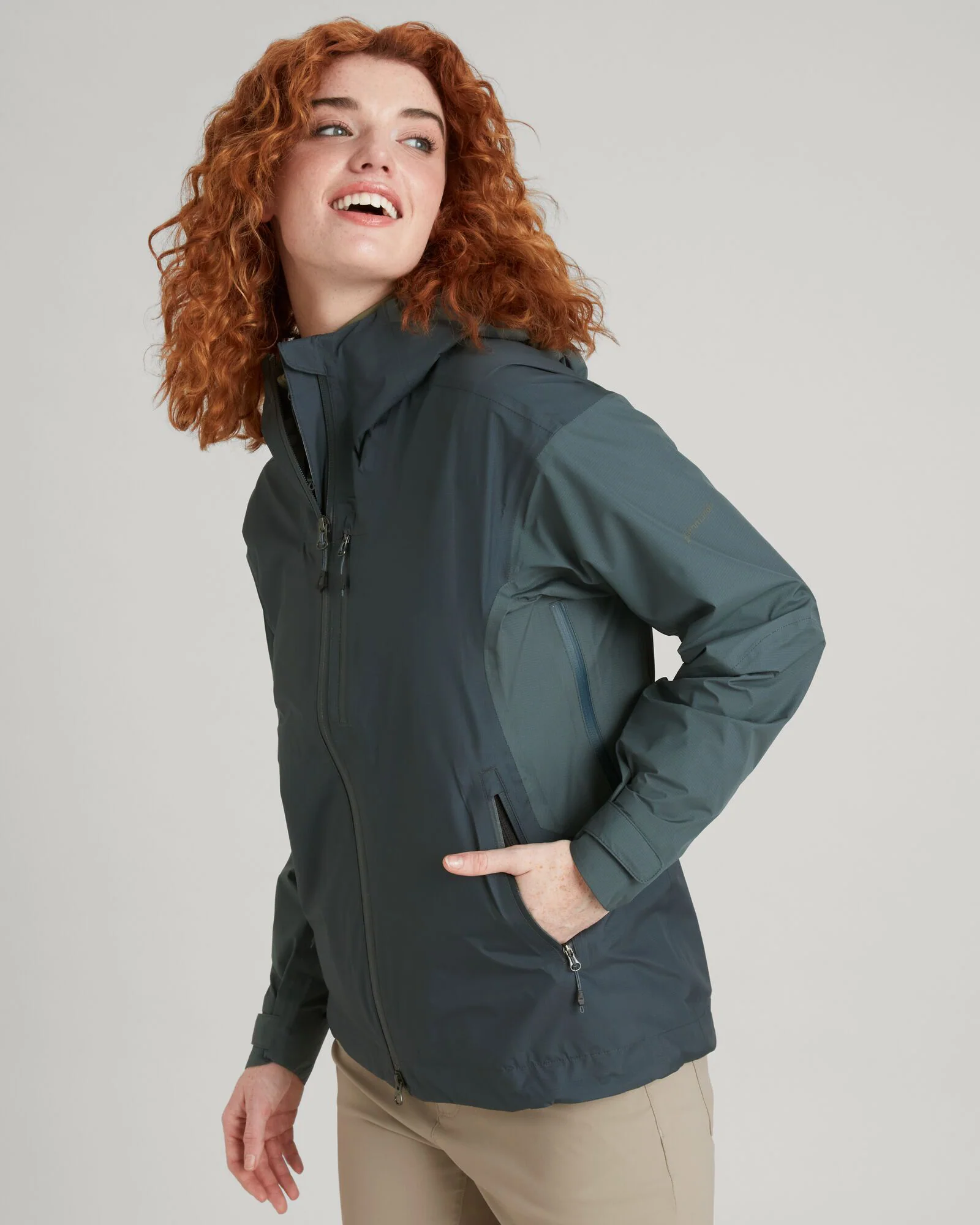 STORM-Chaser 3 Layer Women's Rain Jacket - Night/Light Night - Image 3