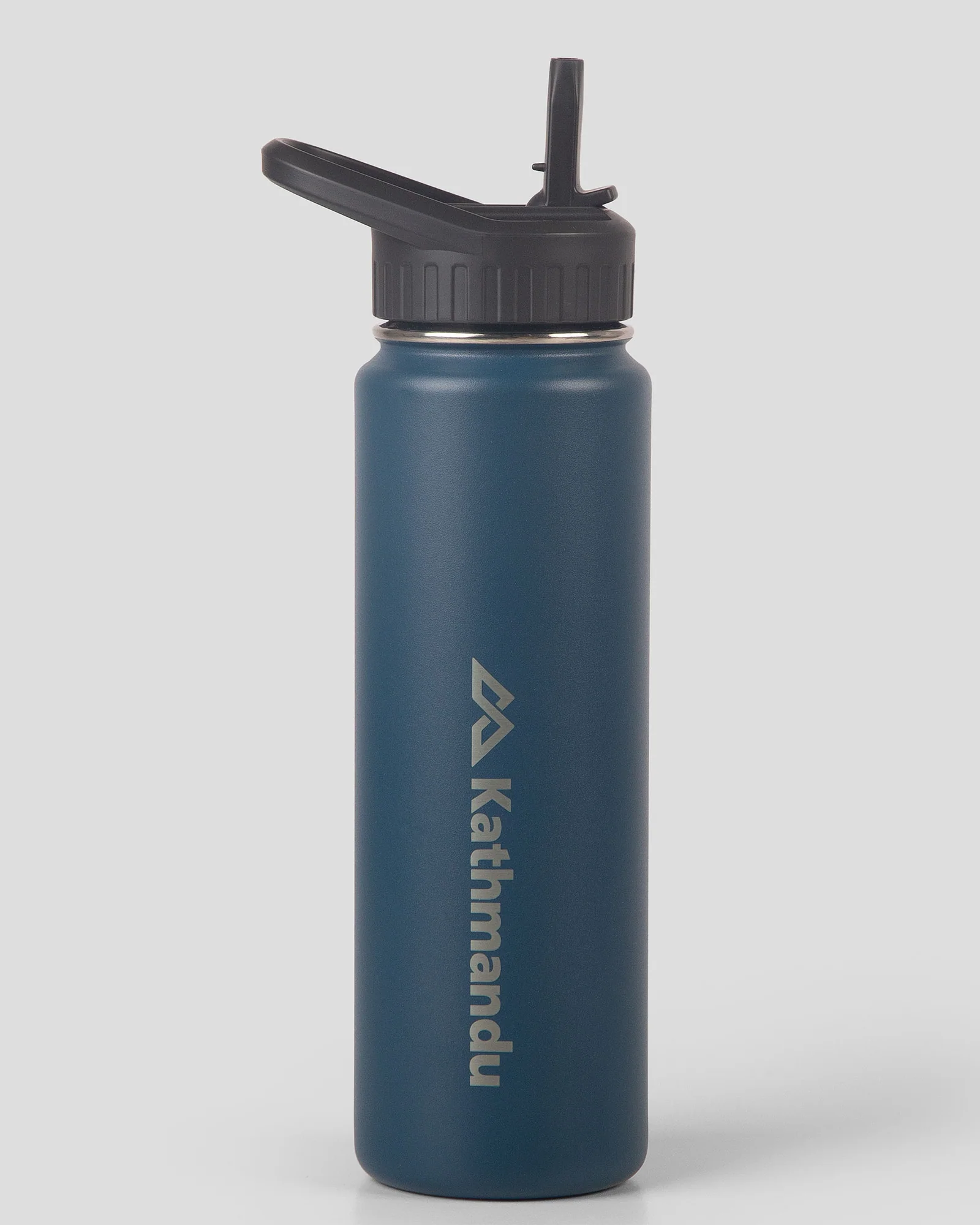 Straw Lid Insulated Bottle - Pure Navy