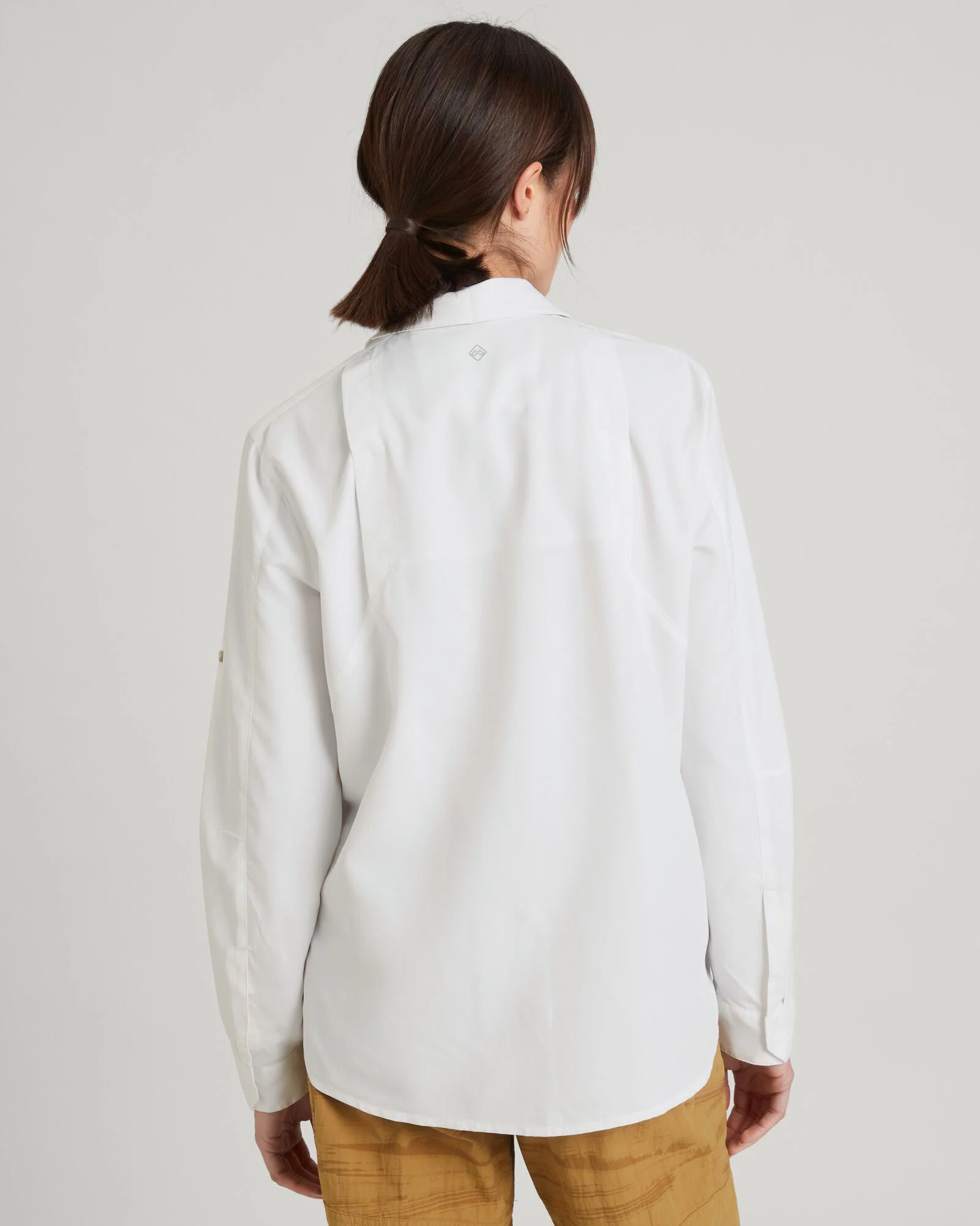 SUN-Scout UPF Women's Long Sleeve Shirt - White - Image 3