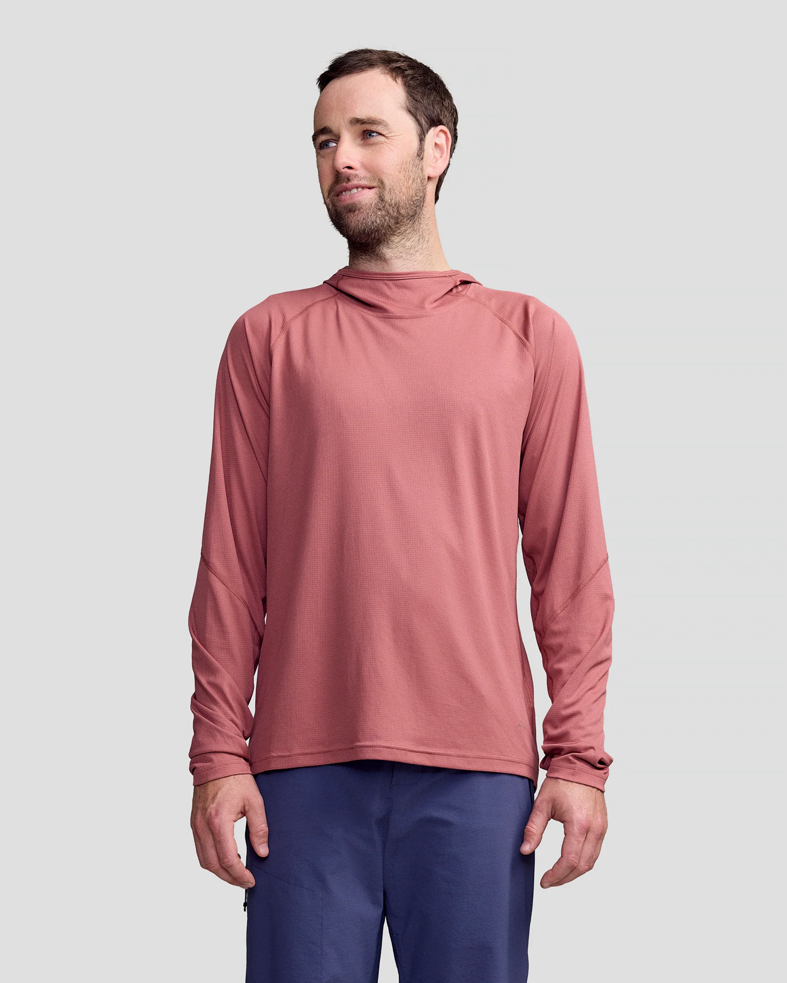 Men's SUN-Stopper LT Hoodie - Dark Clay
