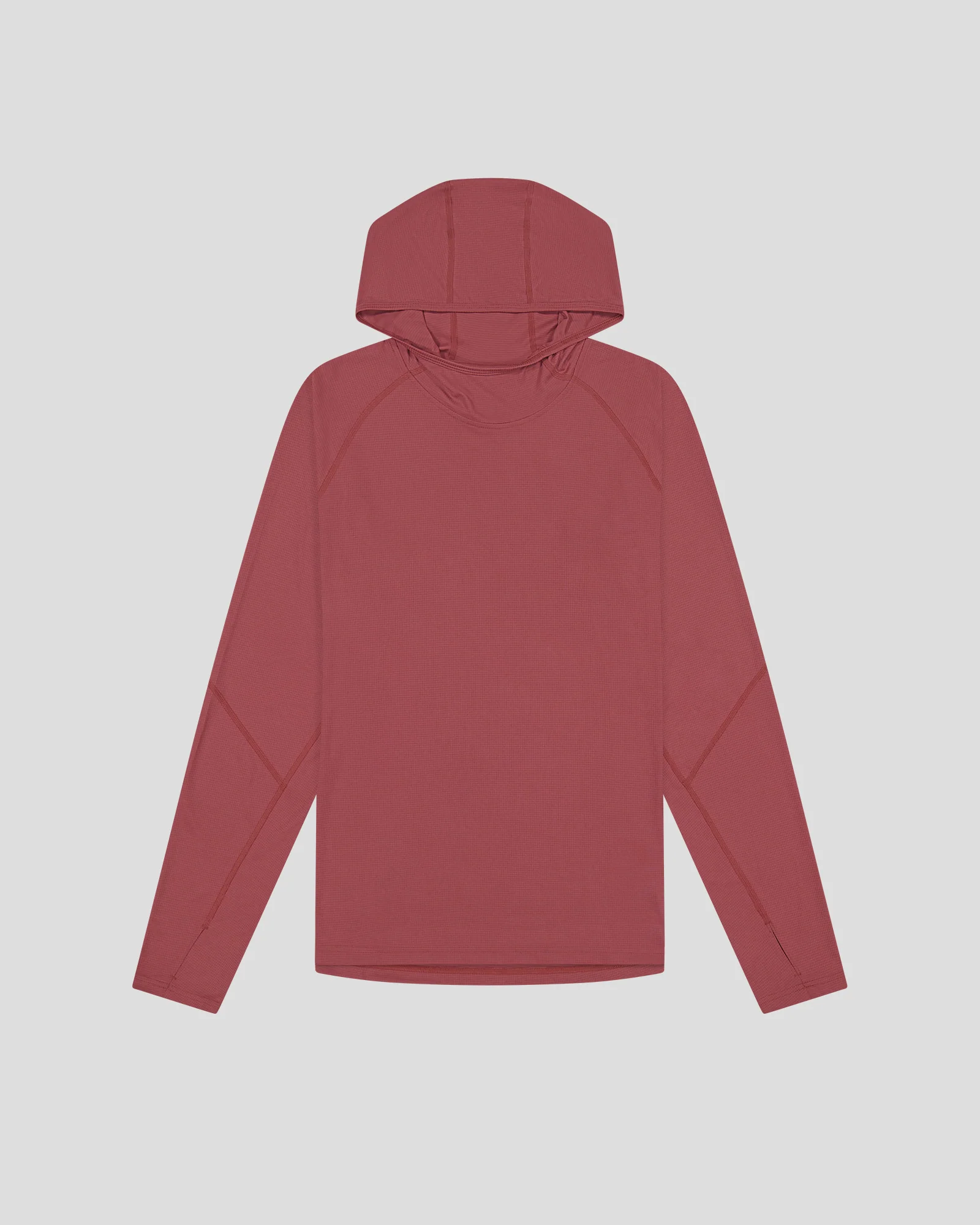 Men's SUN-Stopper LT Hoodie - Dark Clay - Image 5