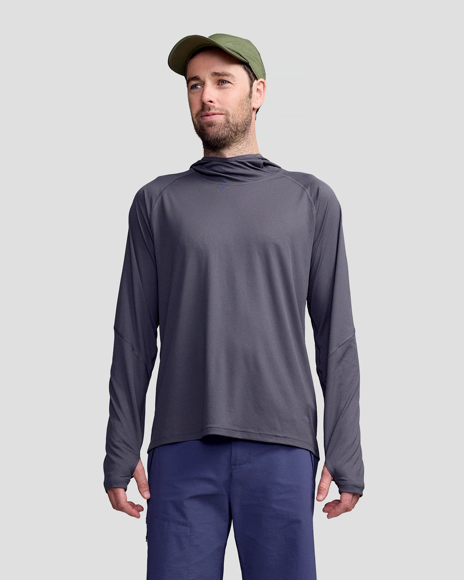 Men's SUN-Stopper LT Hoodie - Shale