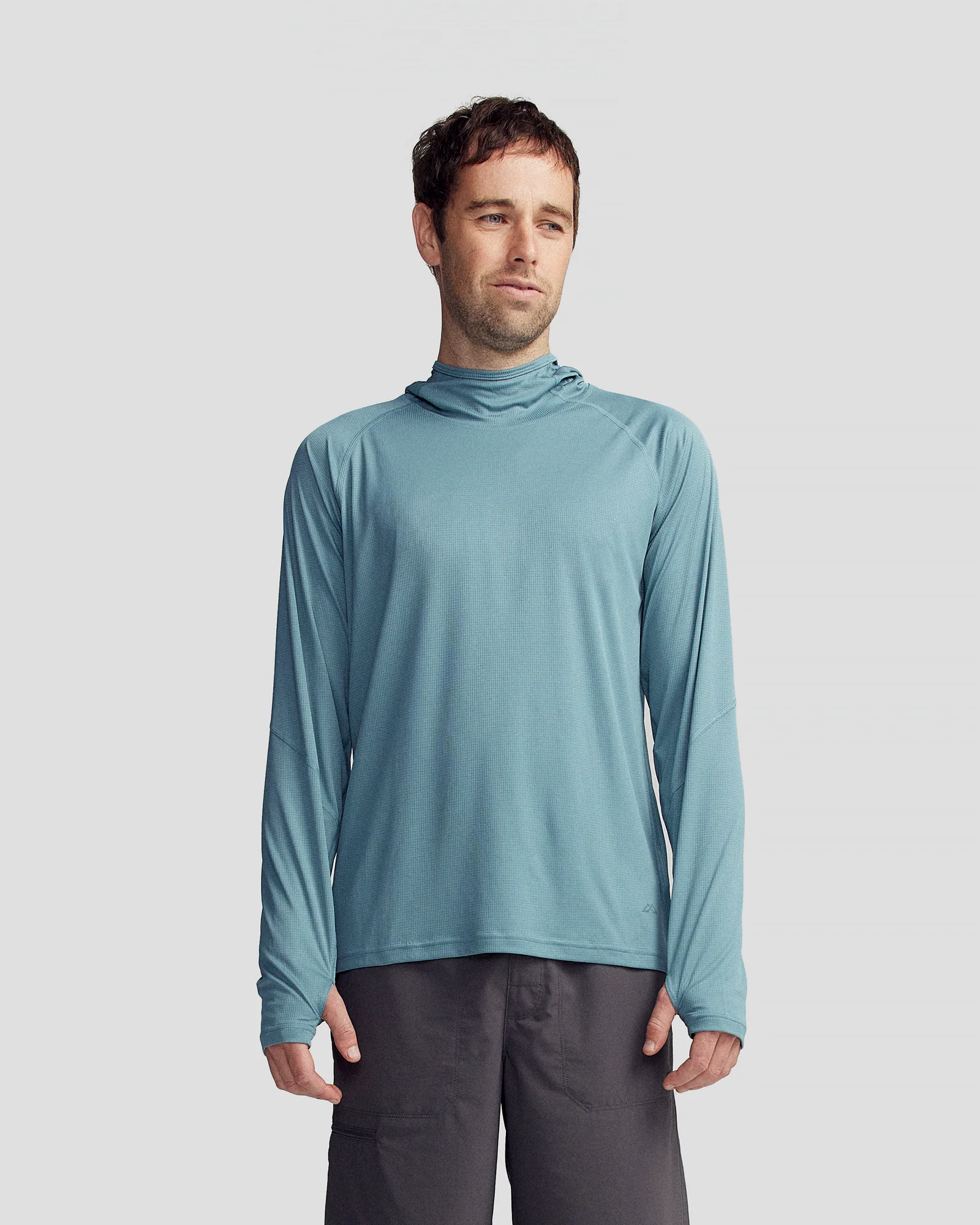 Men's SUN-Stopper LT Hoodie - Washed Blue