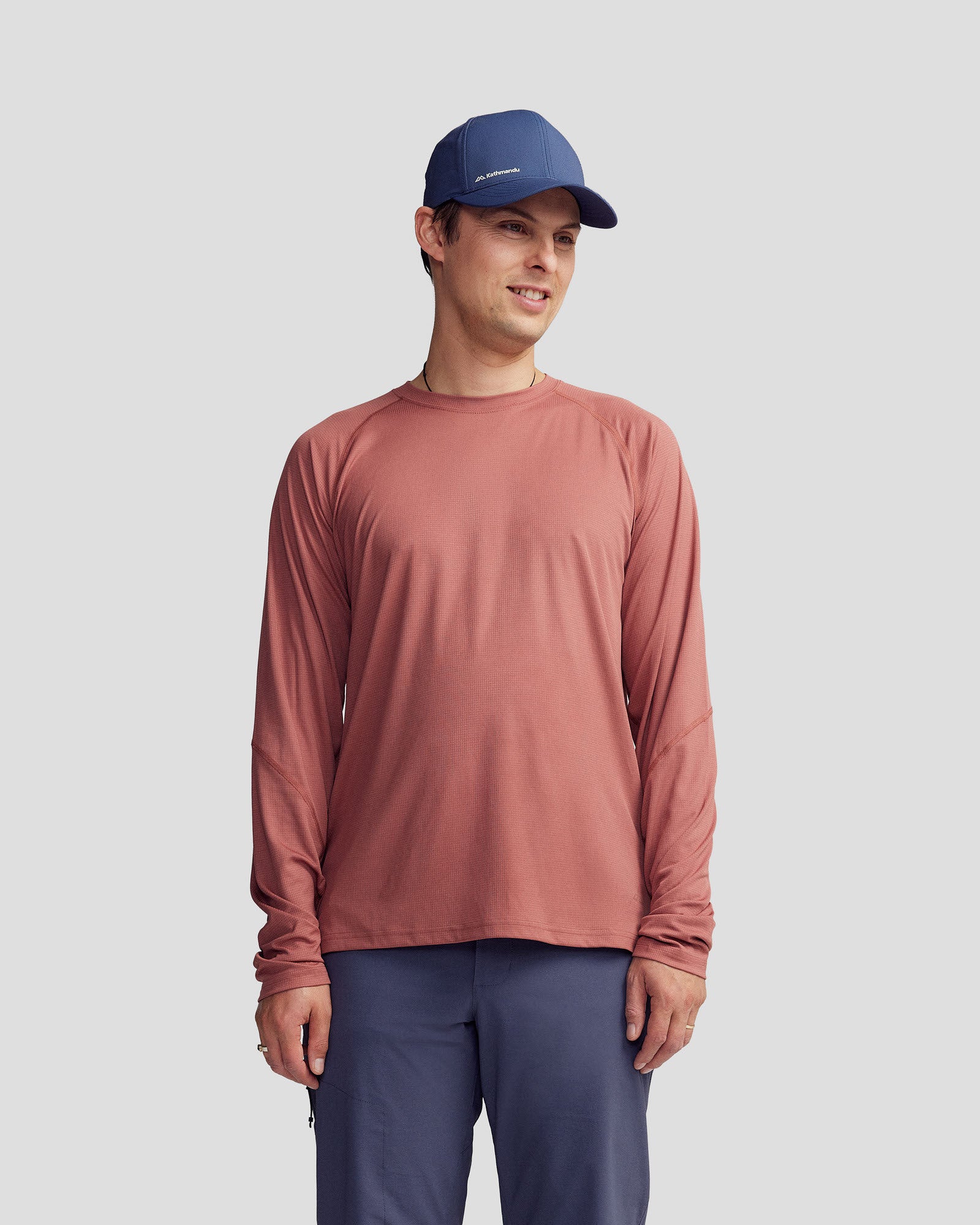 Men's SUN-Stopper LT L/S Top - Dark Clay