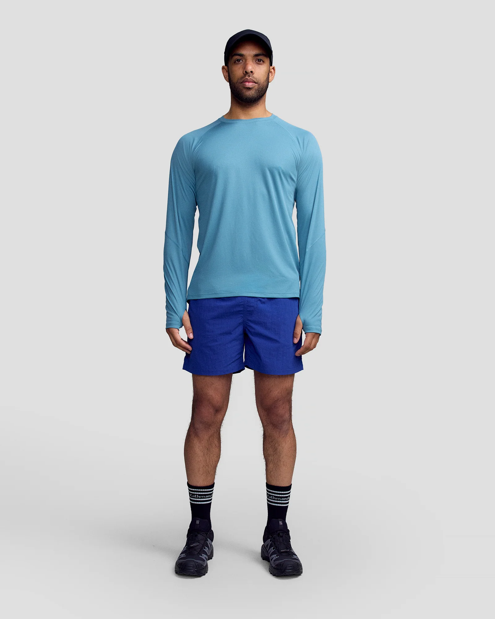 Men's SUN-Stopper LT L/S Top - Washed Blue - Image 2