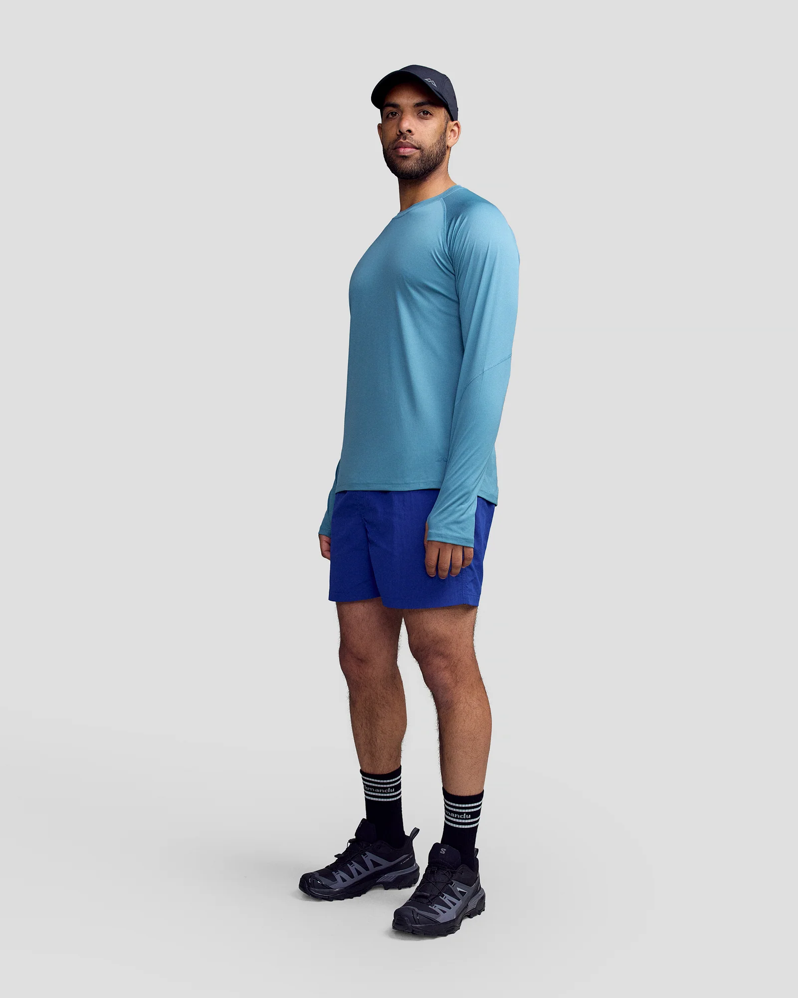 Men's SUN-Stopper LT L/S Top - Washed Blue - Image 3