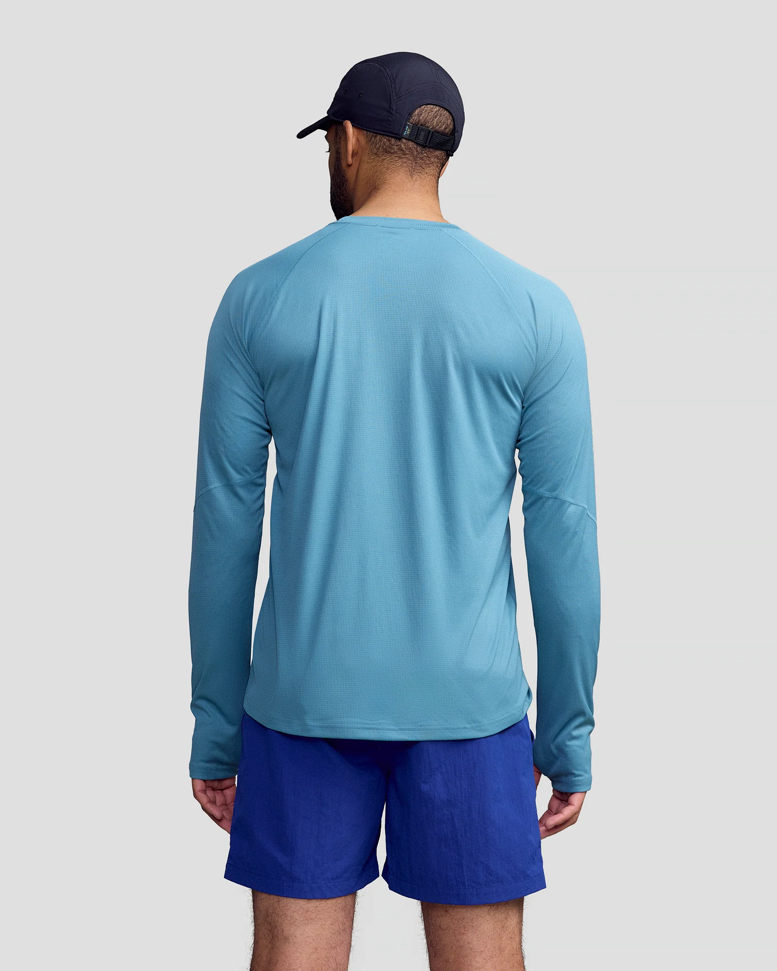 Men's SUN-Stopper LT L/S Top - Washed Blue - Image 5
