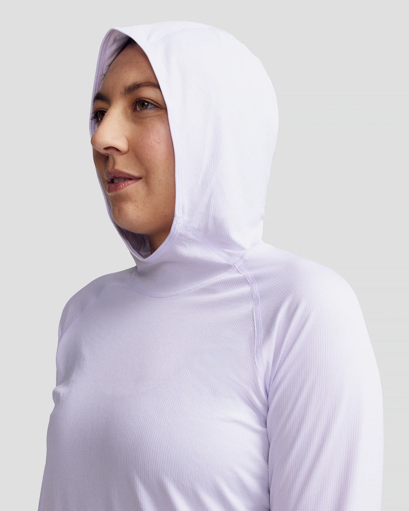 Women's SUN-Stopper LT Hoodie - Bright Lilac - Image 4