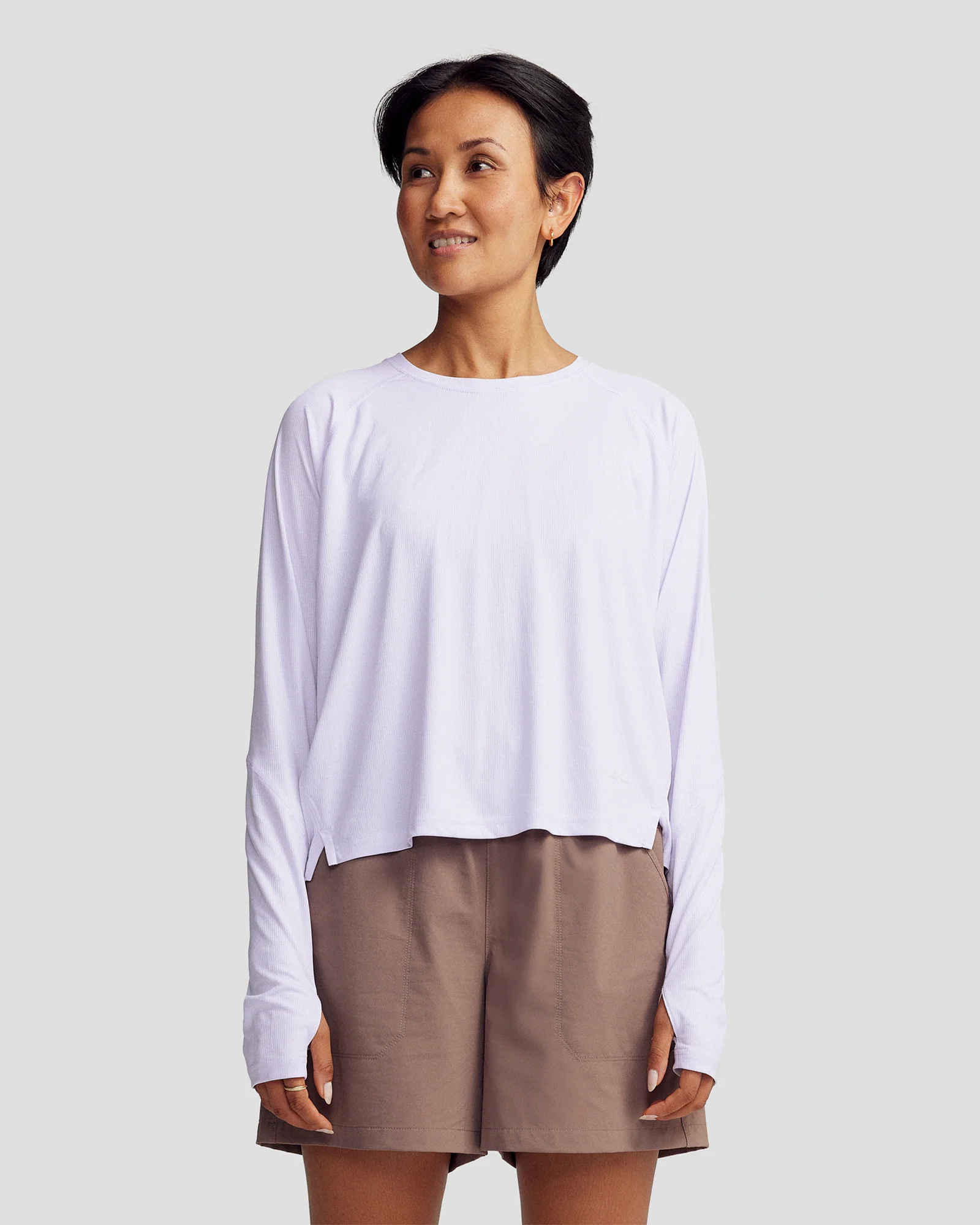 Women's SUN-Stopper LT Long Sleeve Top - Bright Lilac