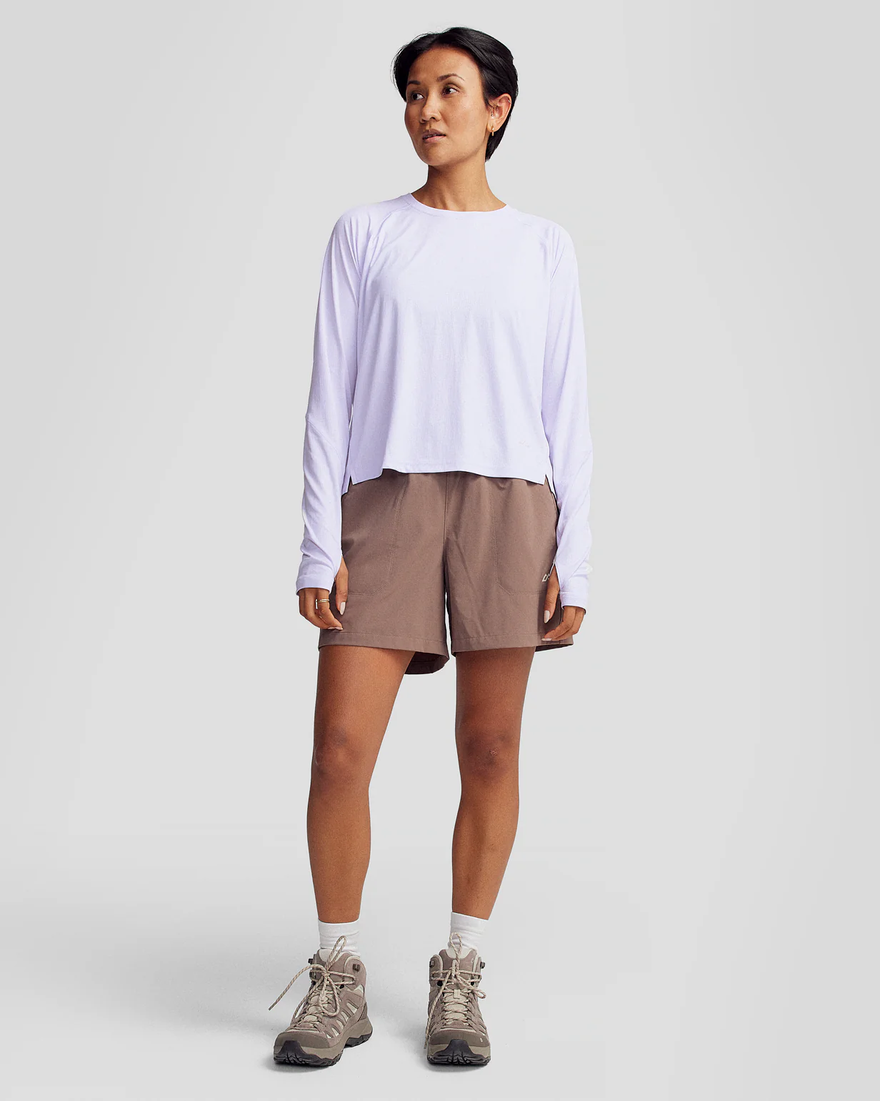 Women's SUN-Stopper LT Long Sleeve Top - Bright Lilac - Image 4